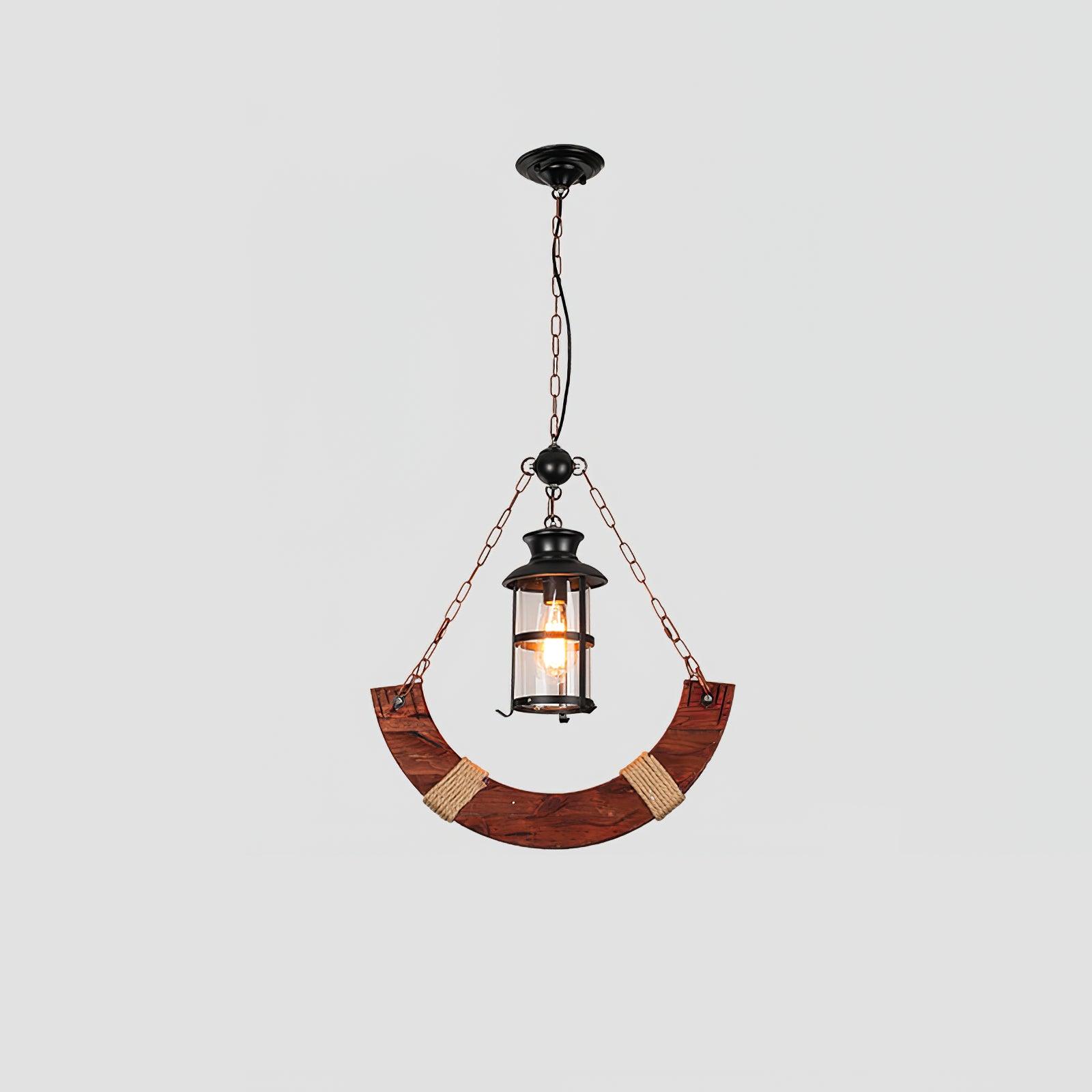 Aurzorir Vintage Wood Chandelier - Neutralighting
