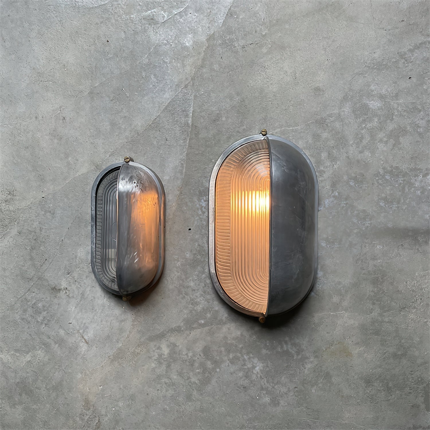 Vorn Modern Round/Ellipse Outdoor Waterproof Wall Lamp. 2 Colors - Neutralighting