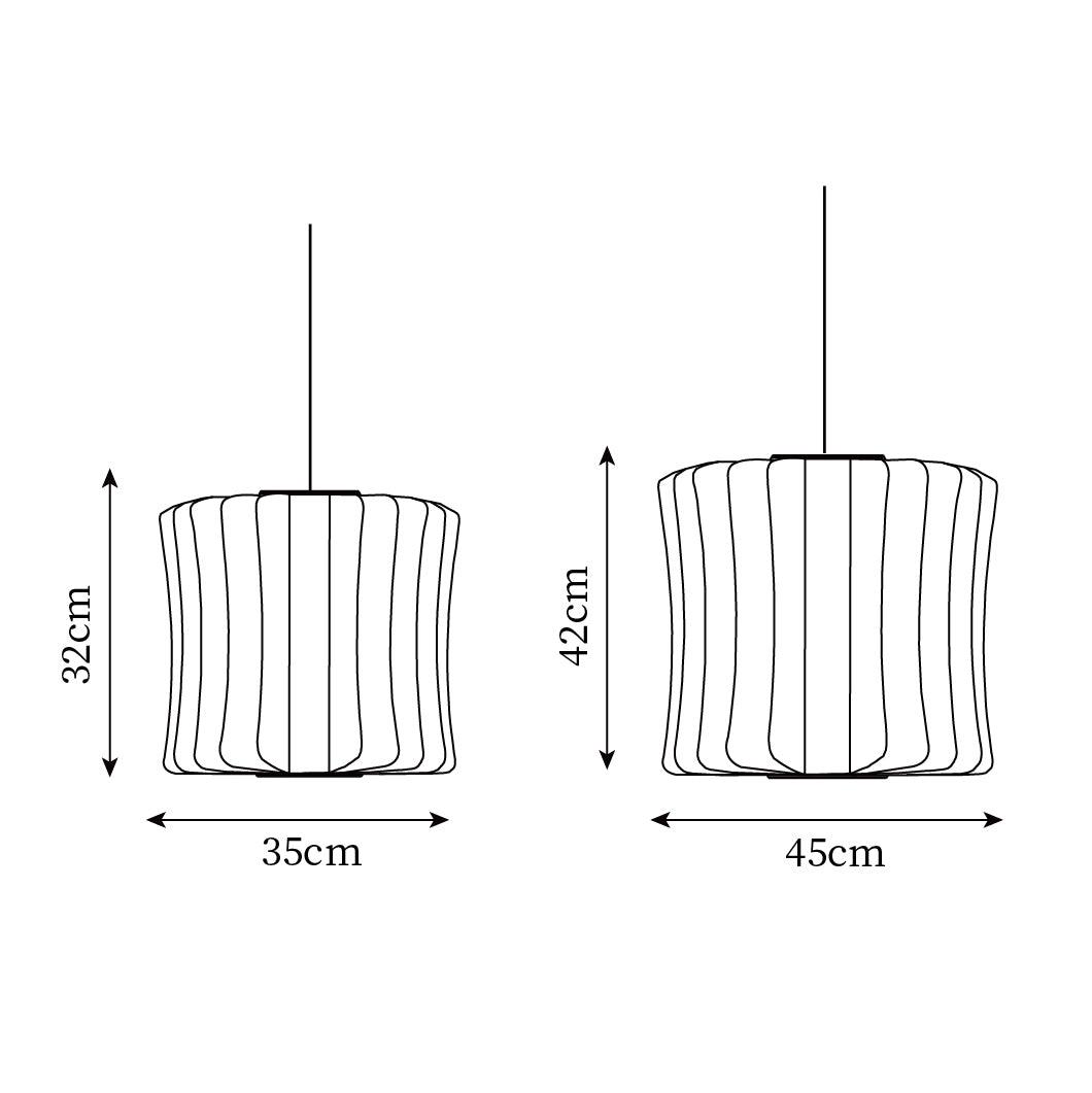 Alvaris White Modern Pendant Light - Neutralighting