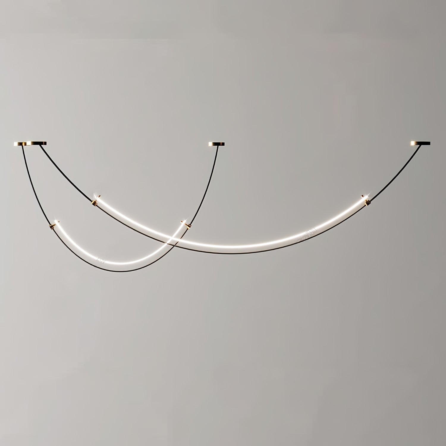 Zephira Curved LED Pendant Light - Neutralighting