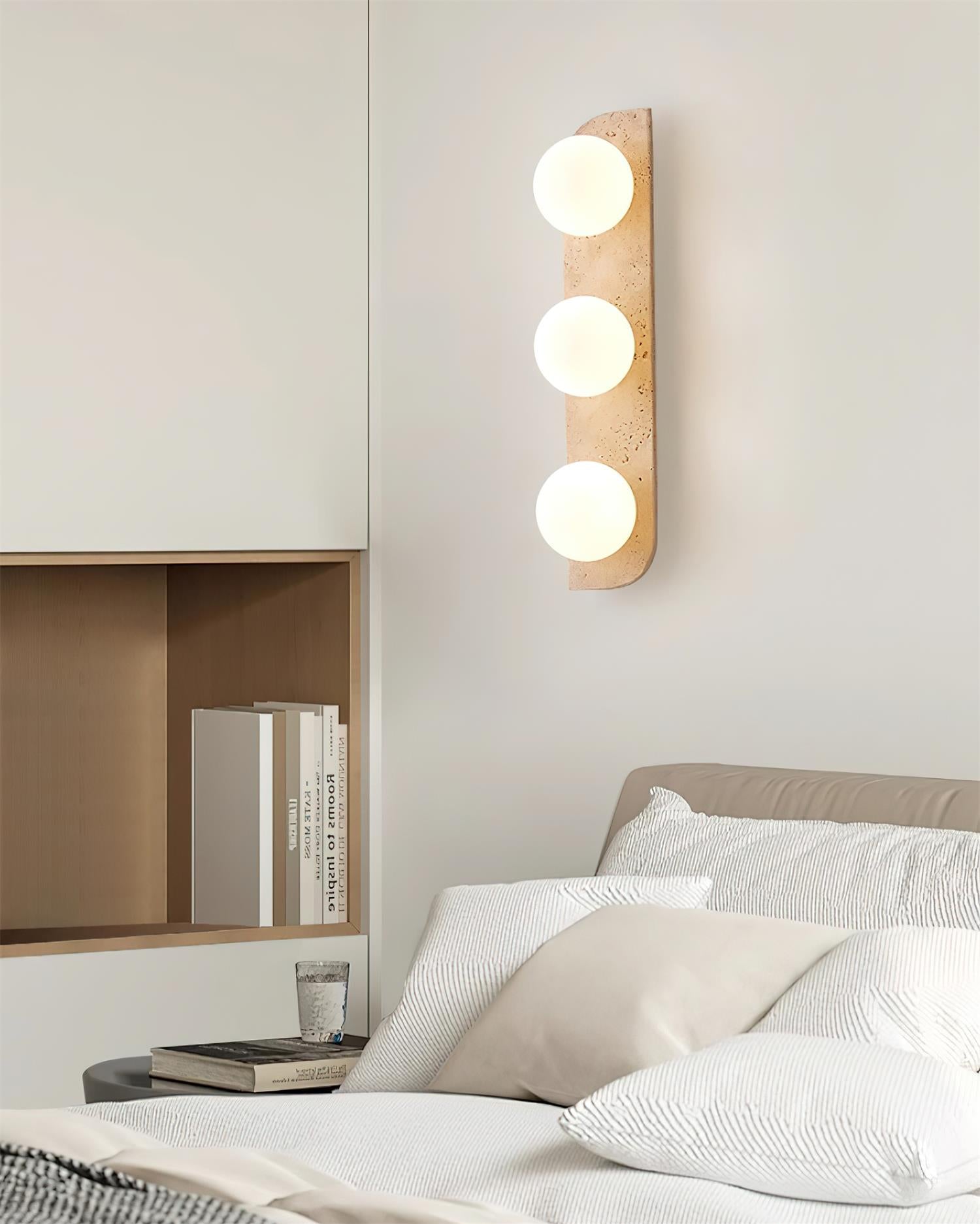 Ritta Travertine Wall Lamp - Neutralighting