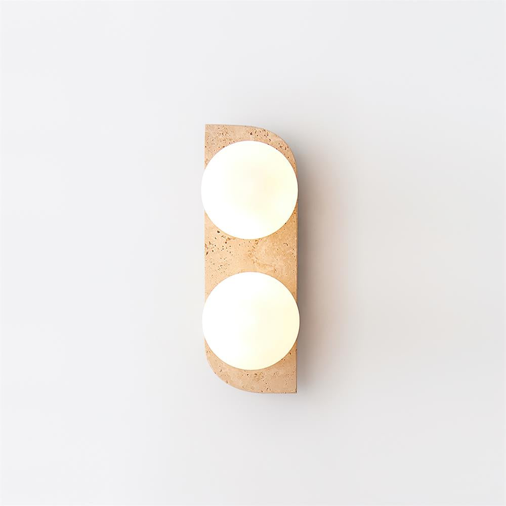 Ritta Travertine Wall Lamp - Neutralighting