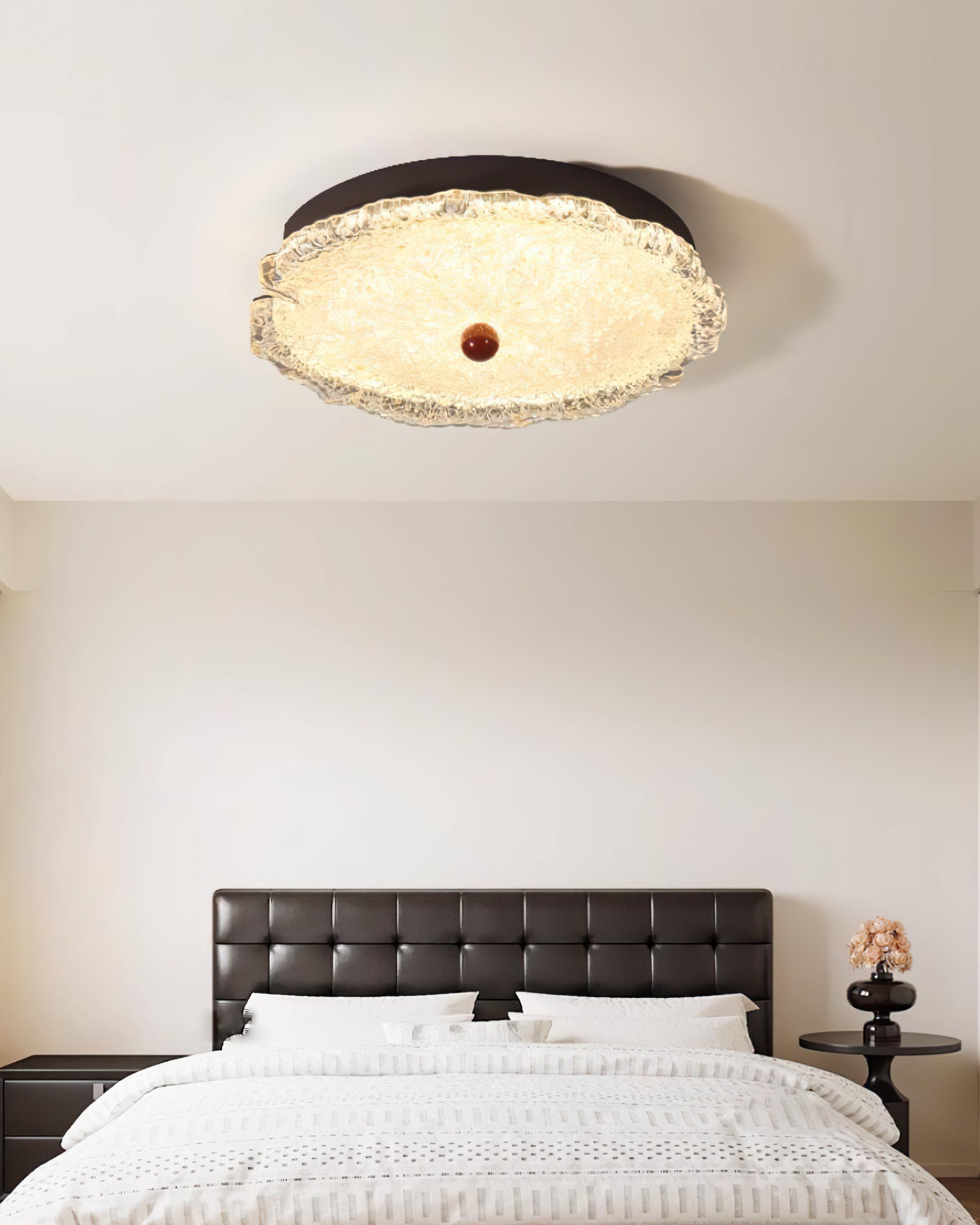 Gialo Textured Glass Ceiling Light - Neutralighting