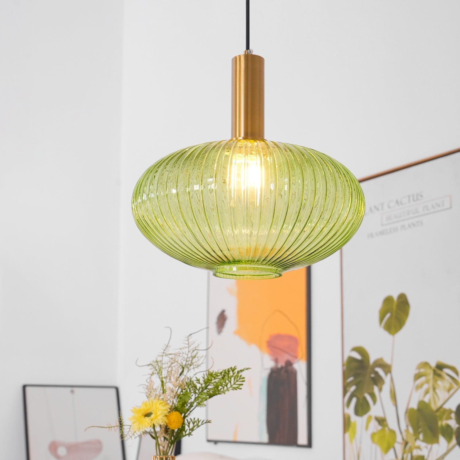 Elara Ribbed Pendant Lamp - Neutralighting
