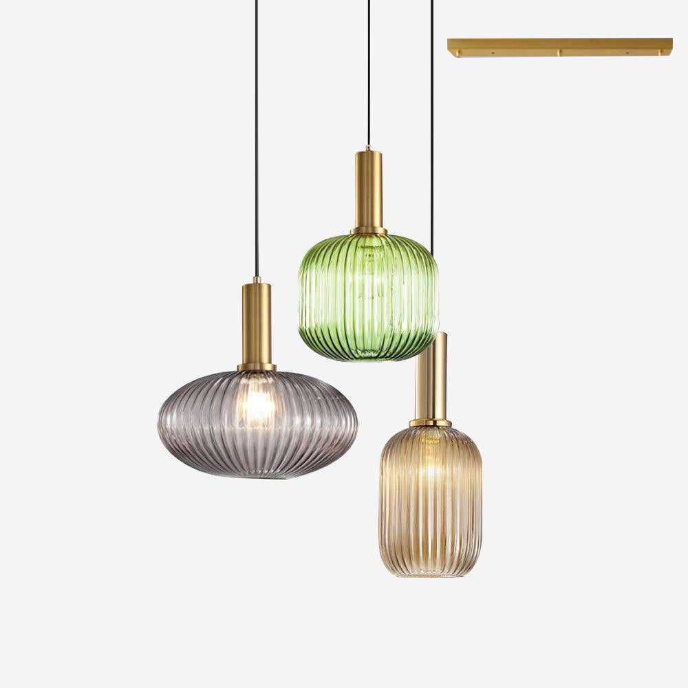 Elara Ribbed Pendant Lamp - Neutralighting