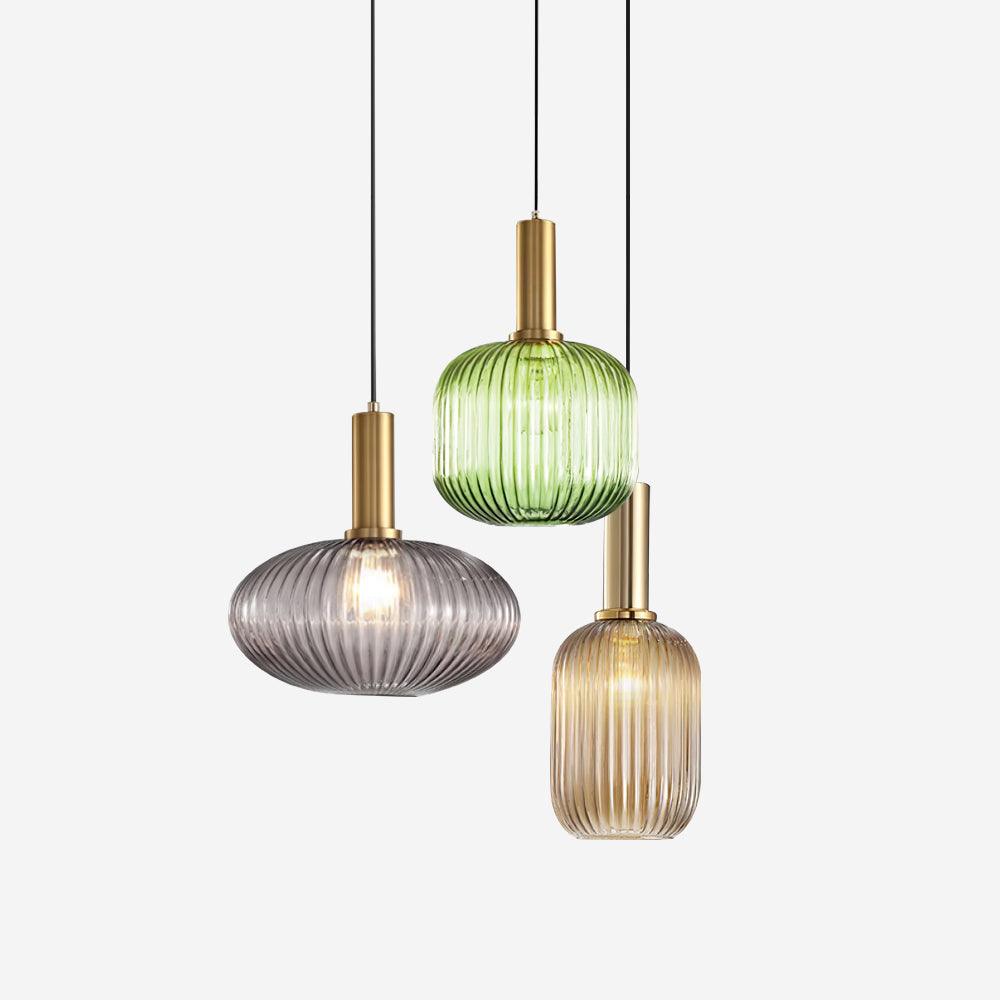 Elara Ribbed Pendant Lamp - Neutralighting