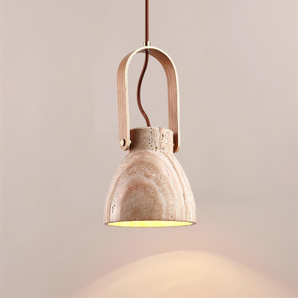 Cesta Travertine Pendant Light - Neutralighting