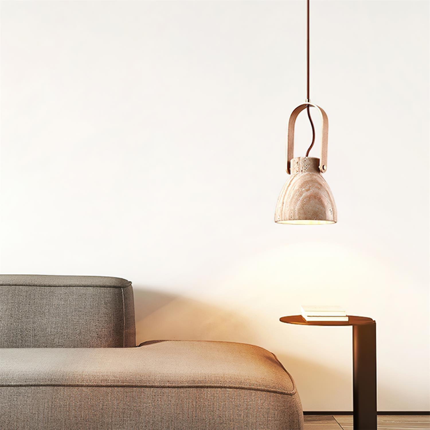 Cesta Travertine Pendant Light - Neutralighting