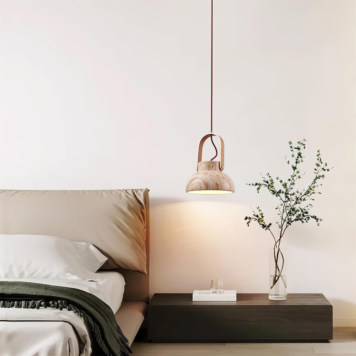 Cesta Travertine Pendant Light - Neutralighting