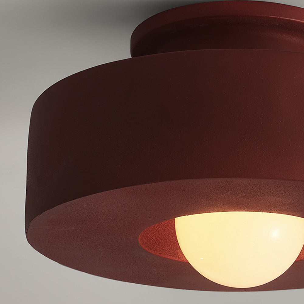 Aria Flush Mount Ceiling Light Nordic Macaron Bedroom - Neutralighting