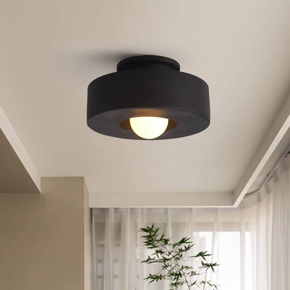 Aria Flush Mount Ceiling Light Nordic Macaron Bedroom - Neutralighting