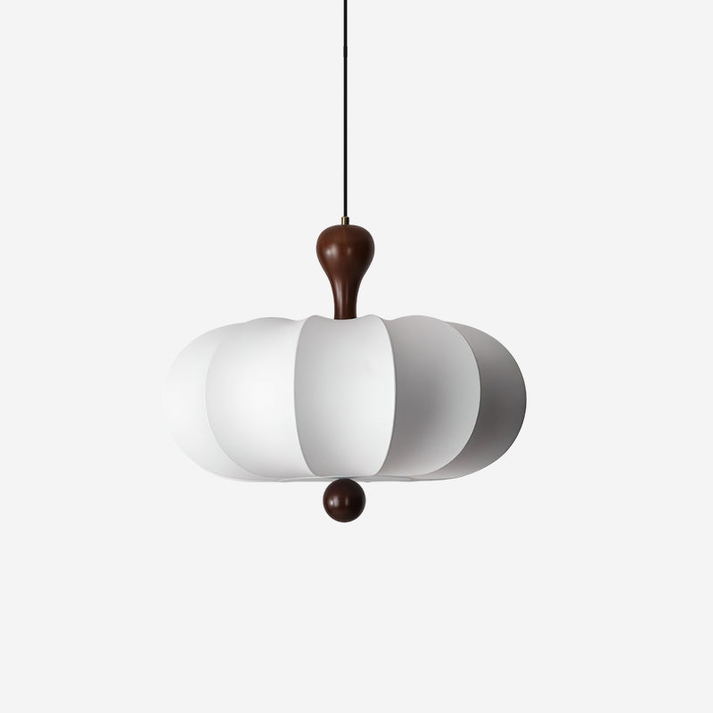 Jovian White Sculpted Pendant Lamp - Neutralighting