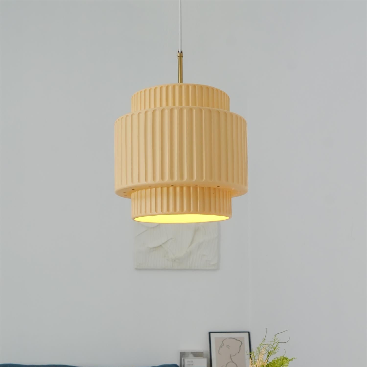 Aurelia Ribbed Pendant Light - Neutralighting