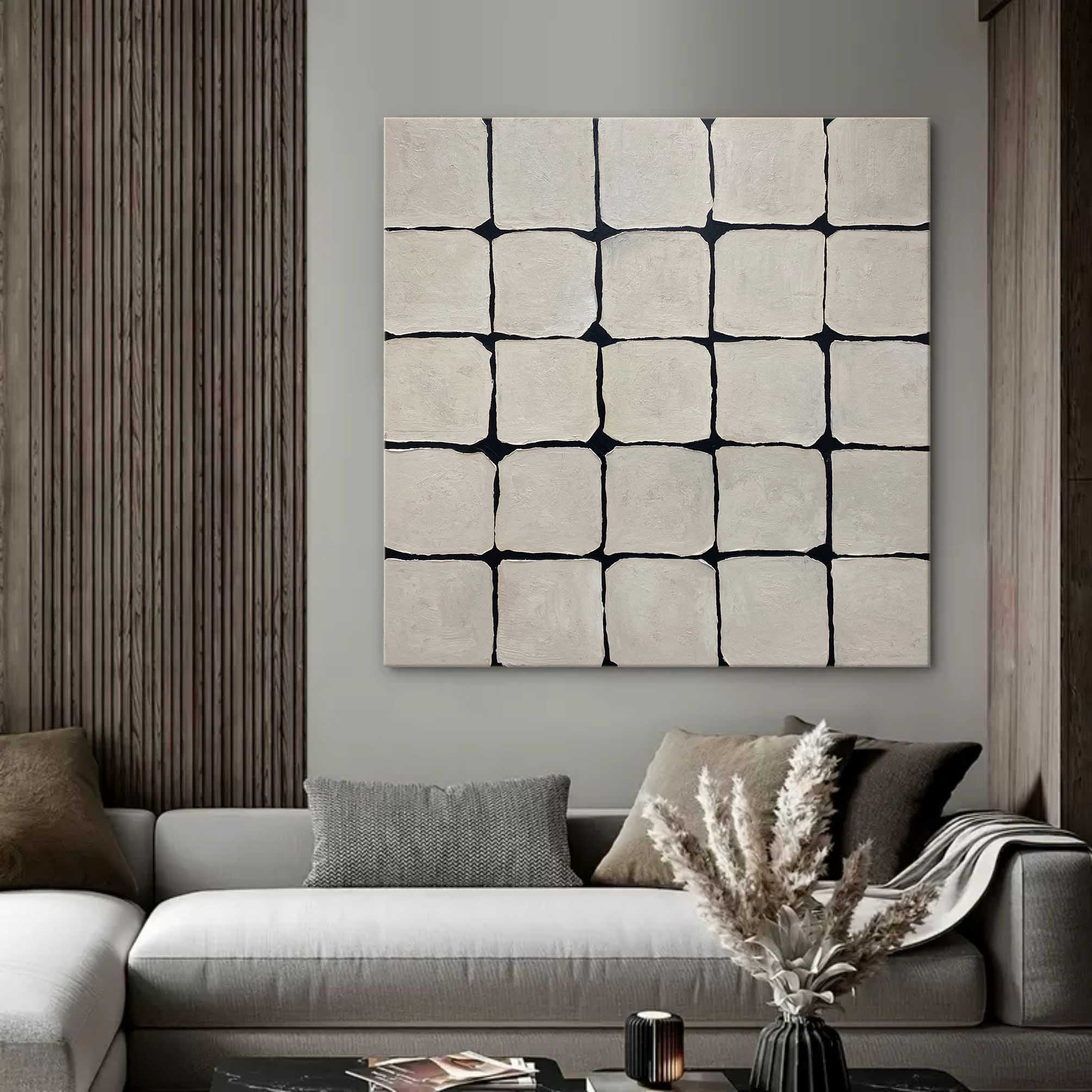 Wall Art Wabi-Sabi Minimalist Geometric