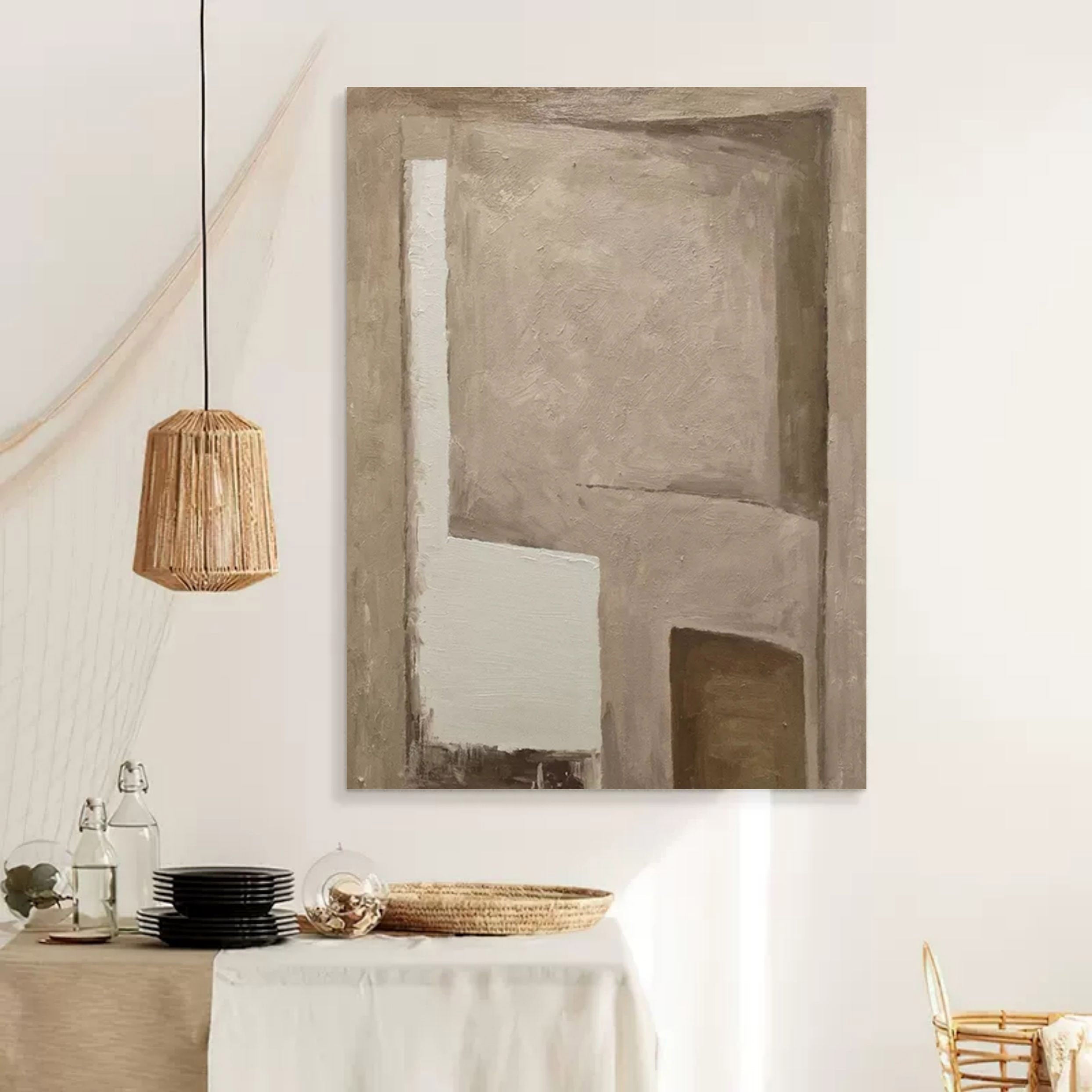 Wabi-Sabi Wall Art TX155 - Neutralighting