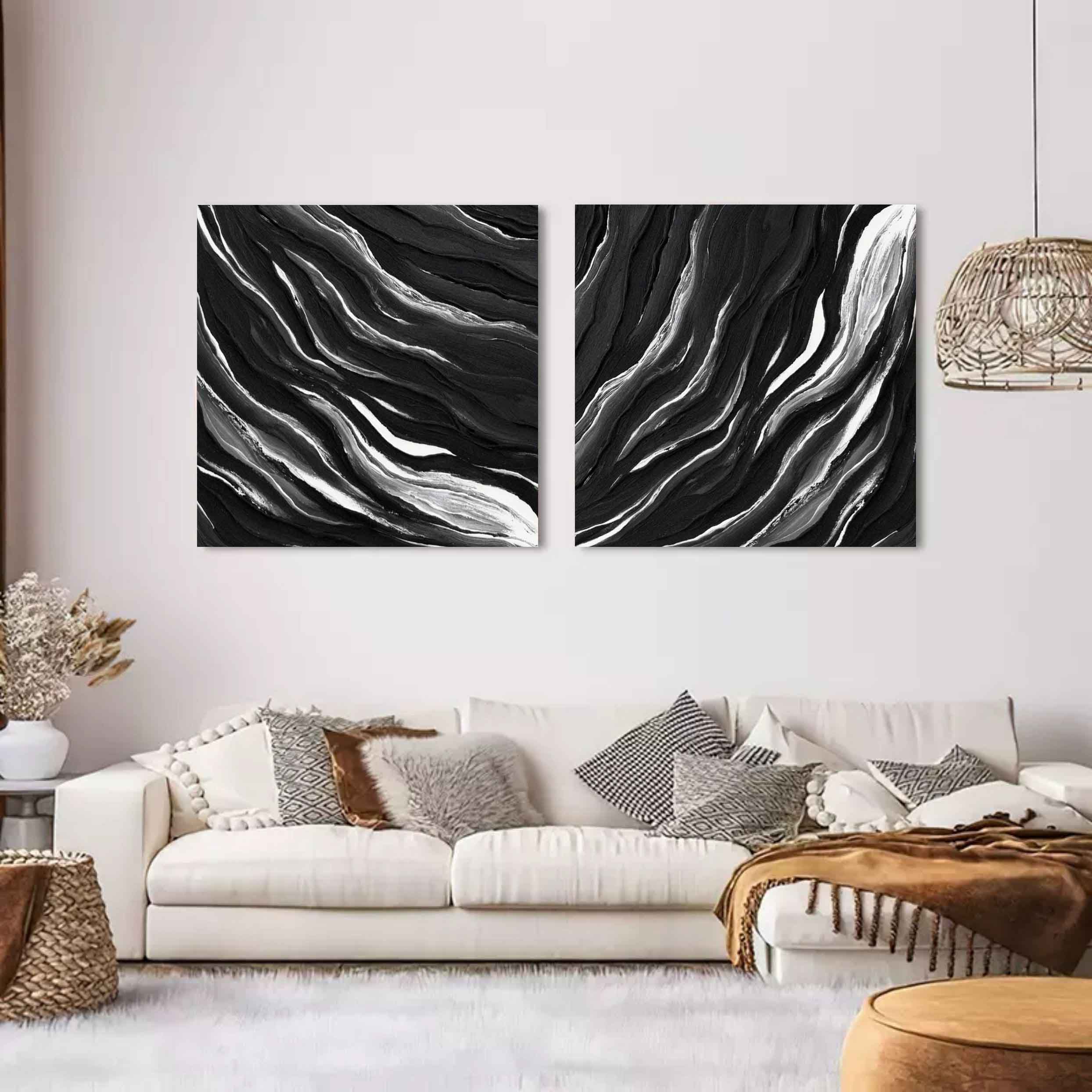 Abstract Painting Set Of 2 SP142 - Neutralighting