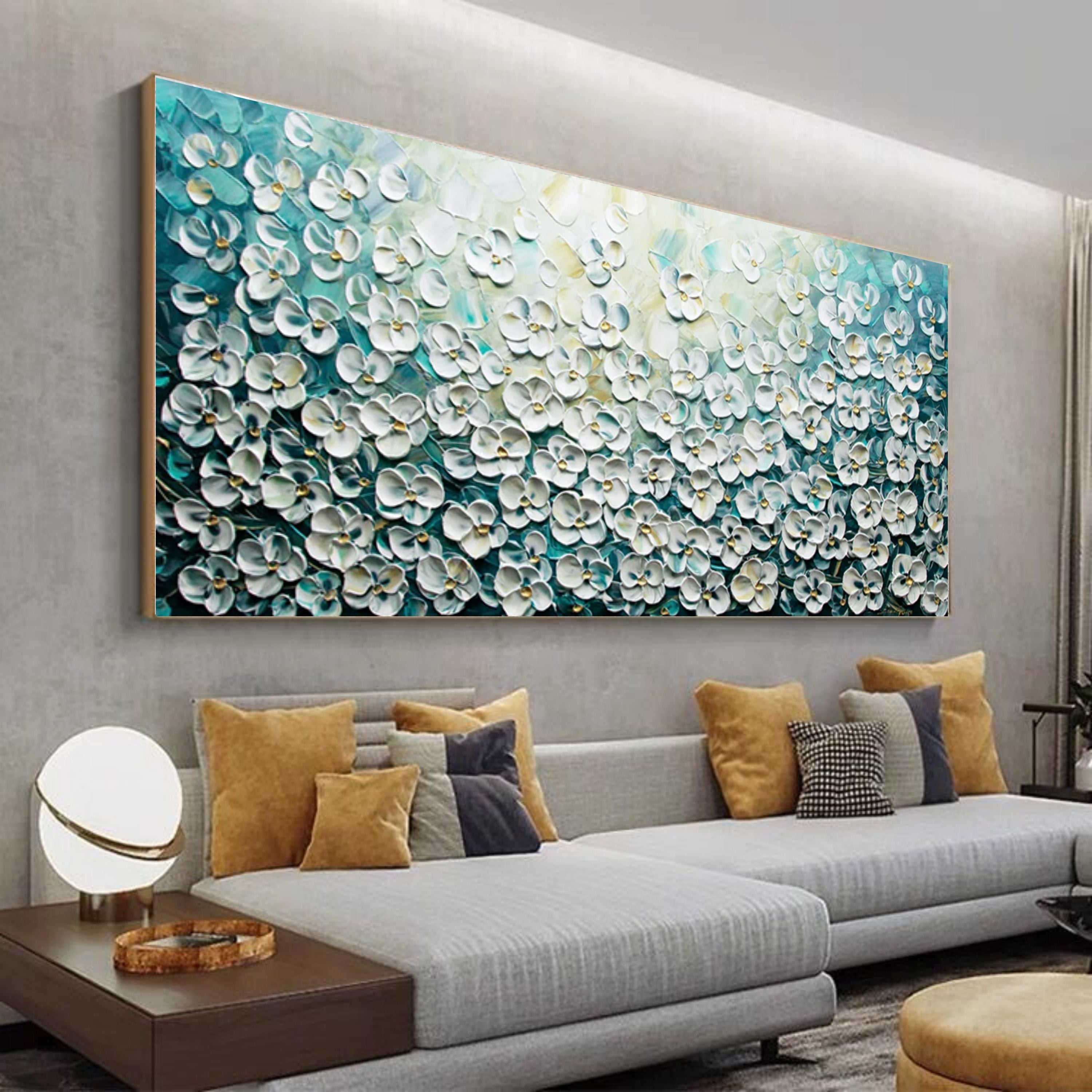 Plaster Art Texture Painting SG051 - Neutralighting