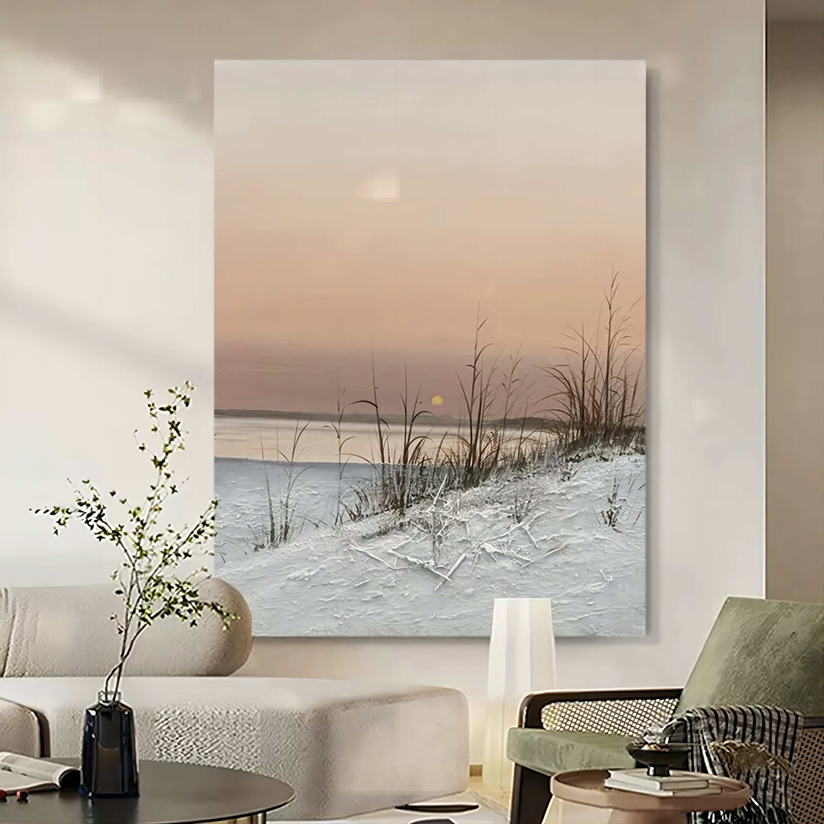 Wabi-Sabi Wall Art TX058 - Neutralighting