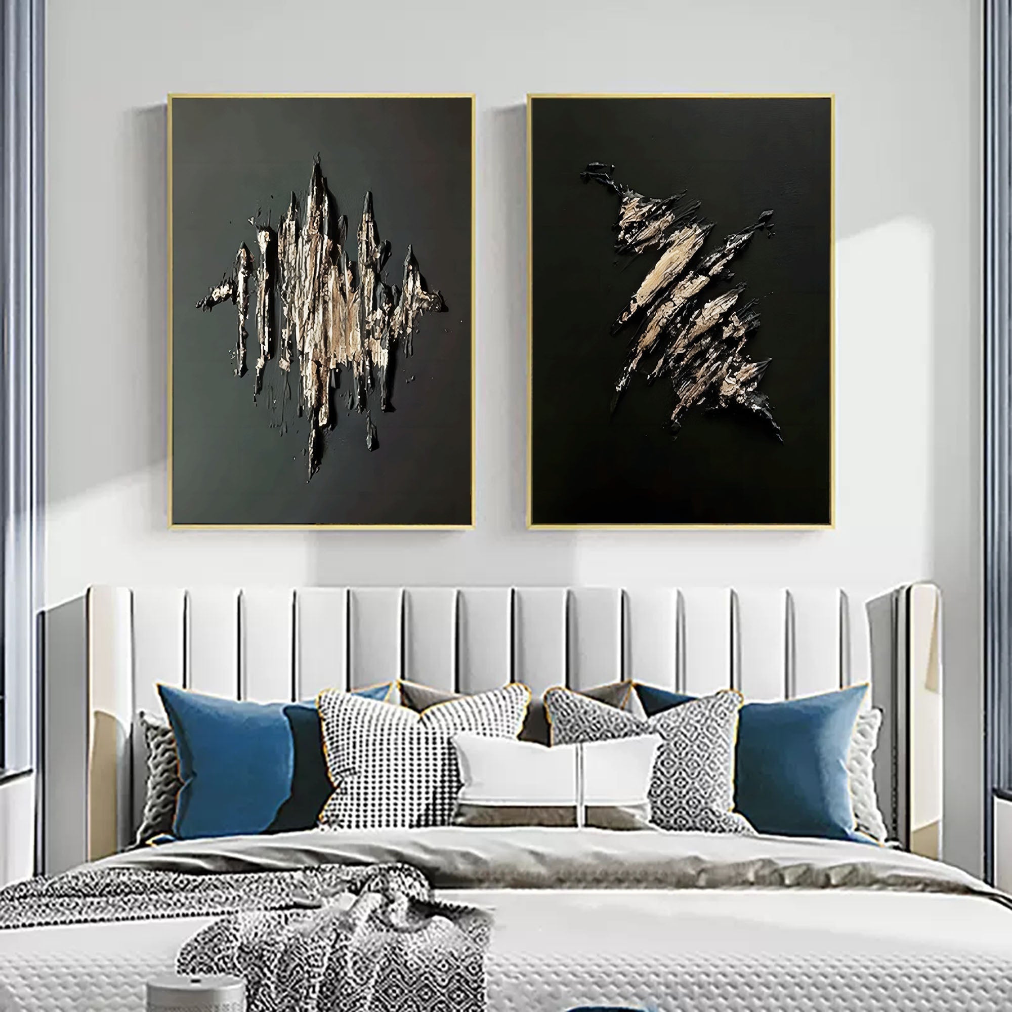 Abstract Painting Set Of 2 SP059 - Neutralighting