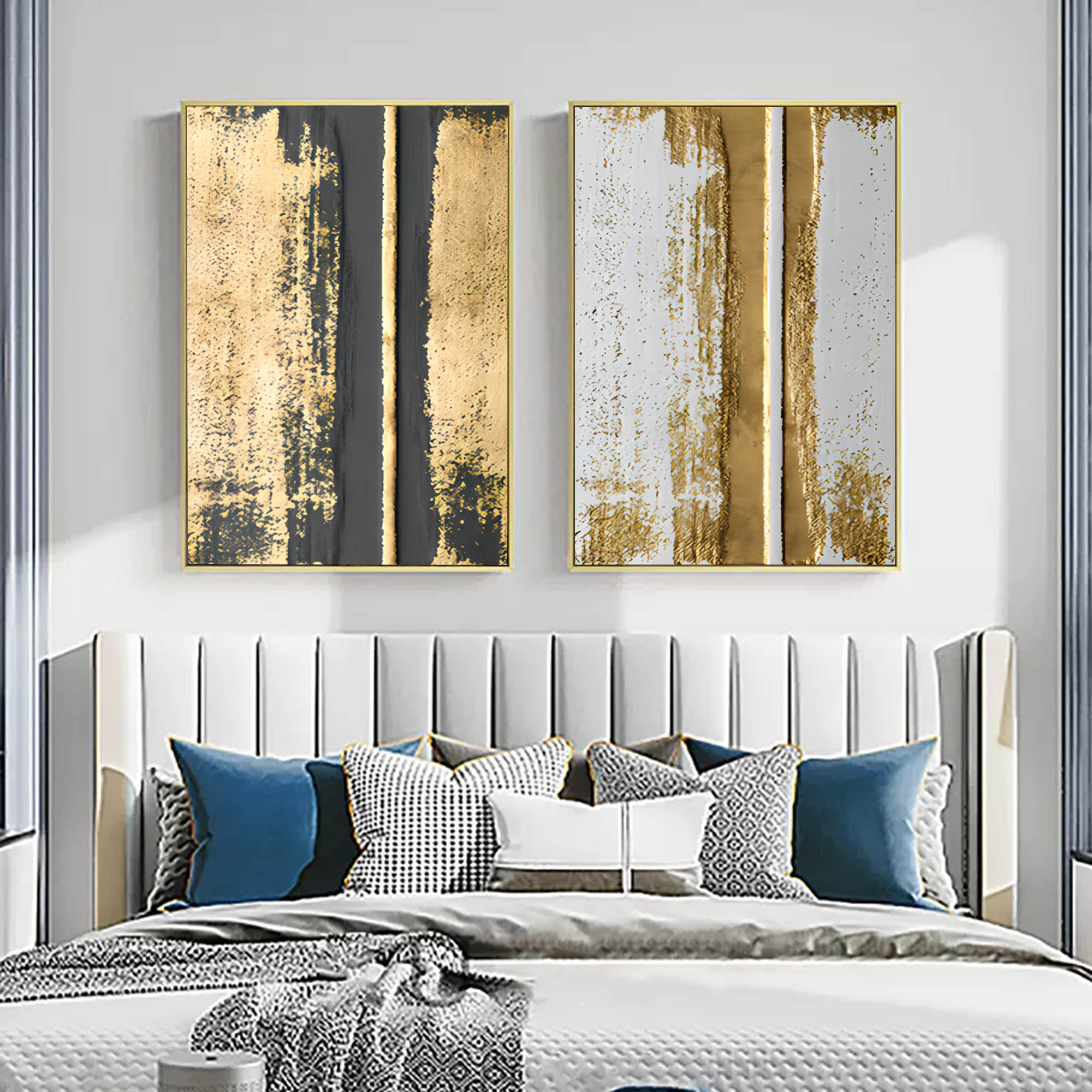 Abstract Painting Set Of 2 SP019 - Neutralighting