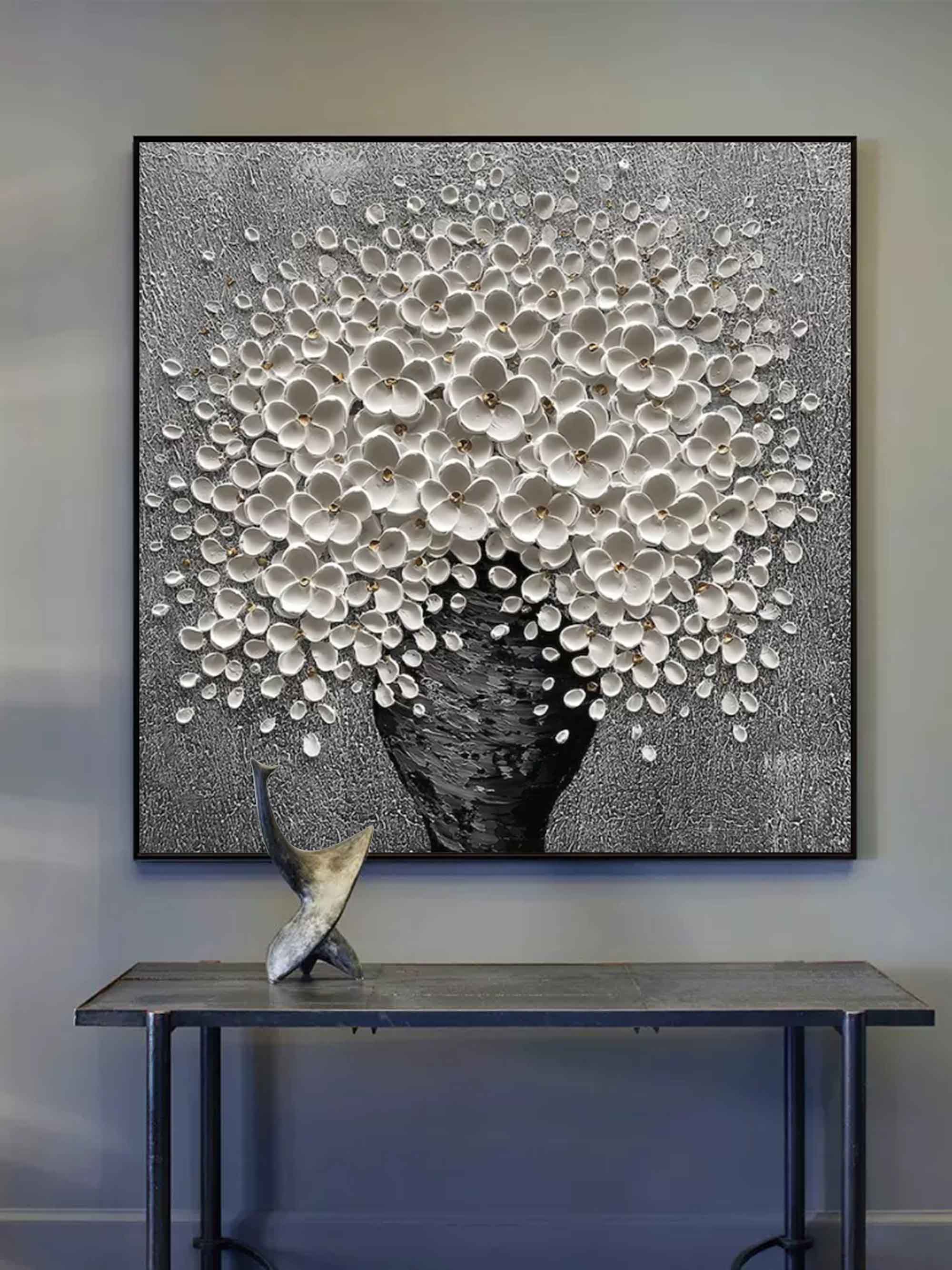 Snow Colorful Wall Art