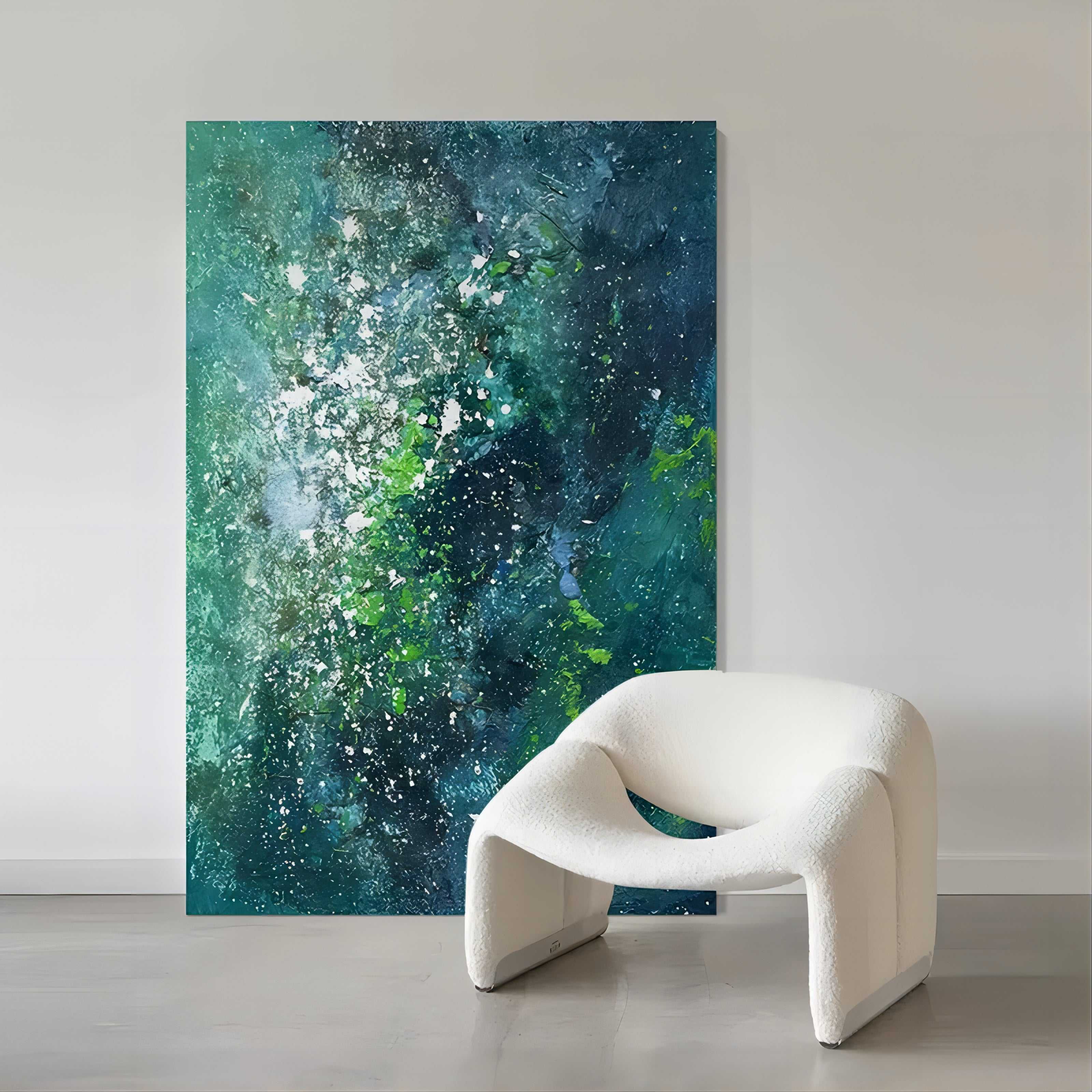 Plaster Art Texture Painting SG007 - Neutralighting