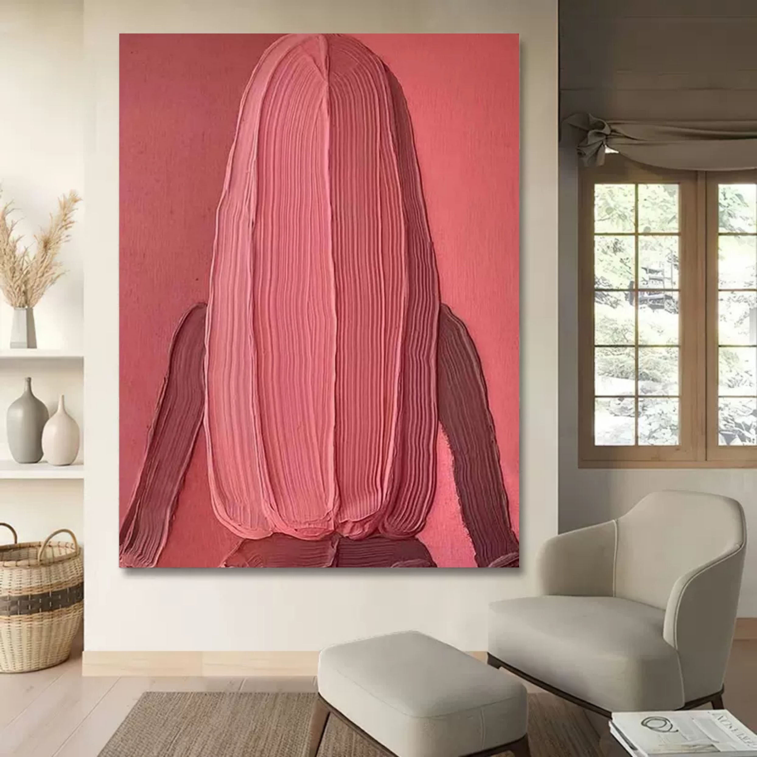 Plaster Art Texture Painting SG175 - Neutralighting