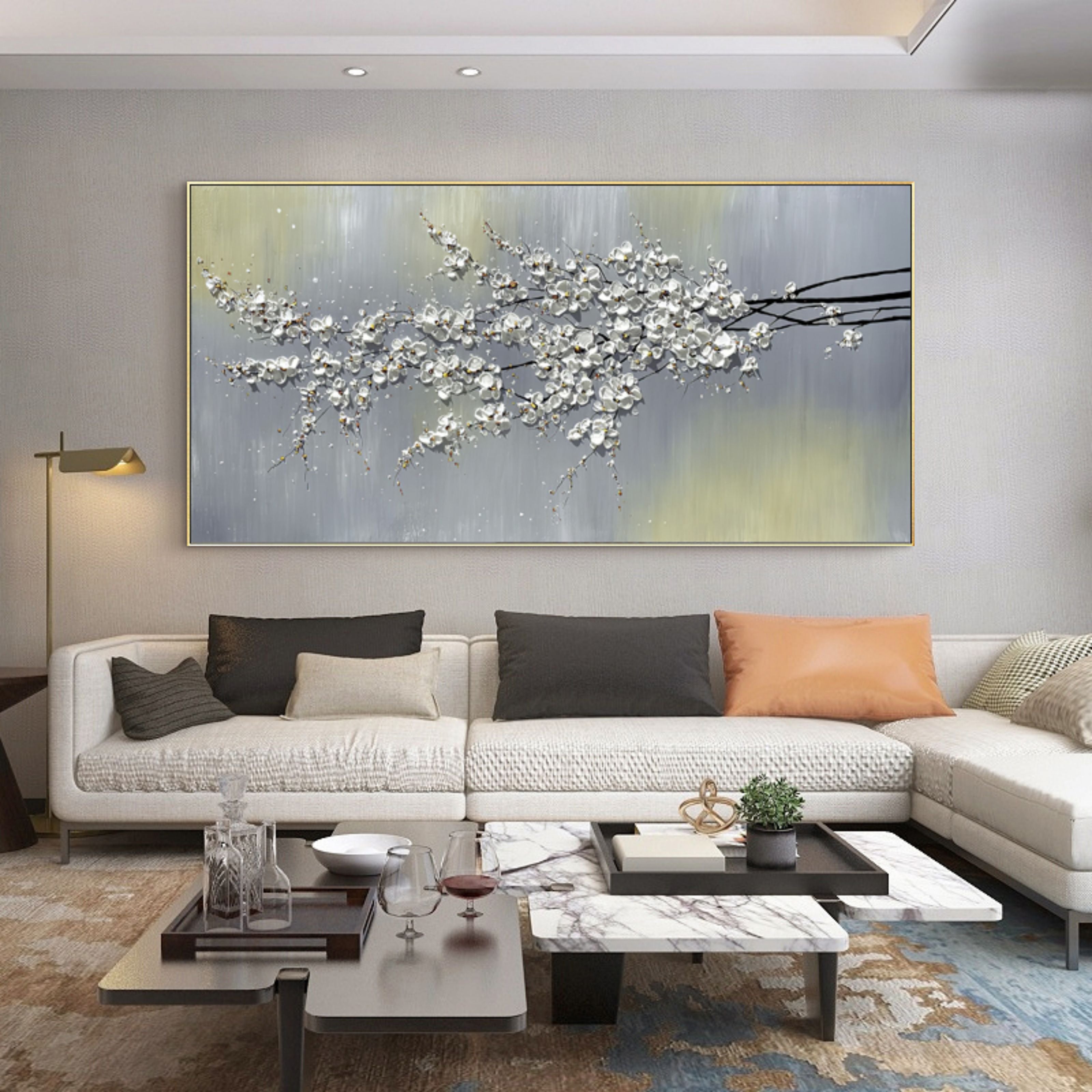 Plaster Art Texture Painting SG054 - Neutralighting