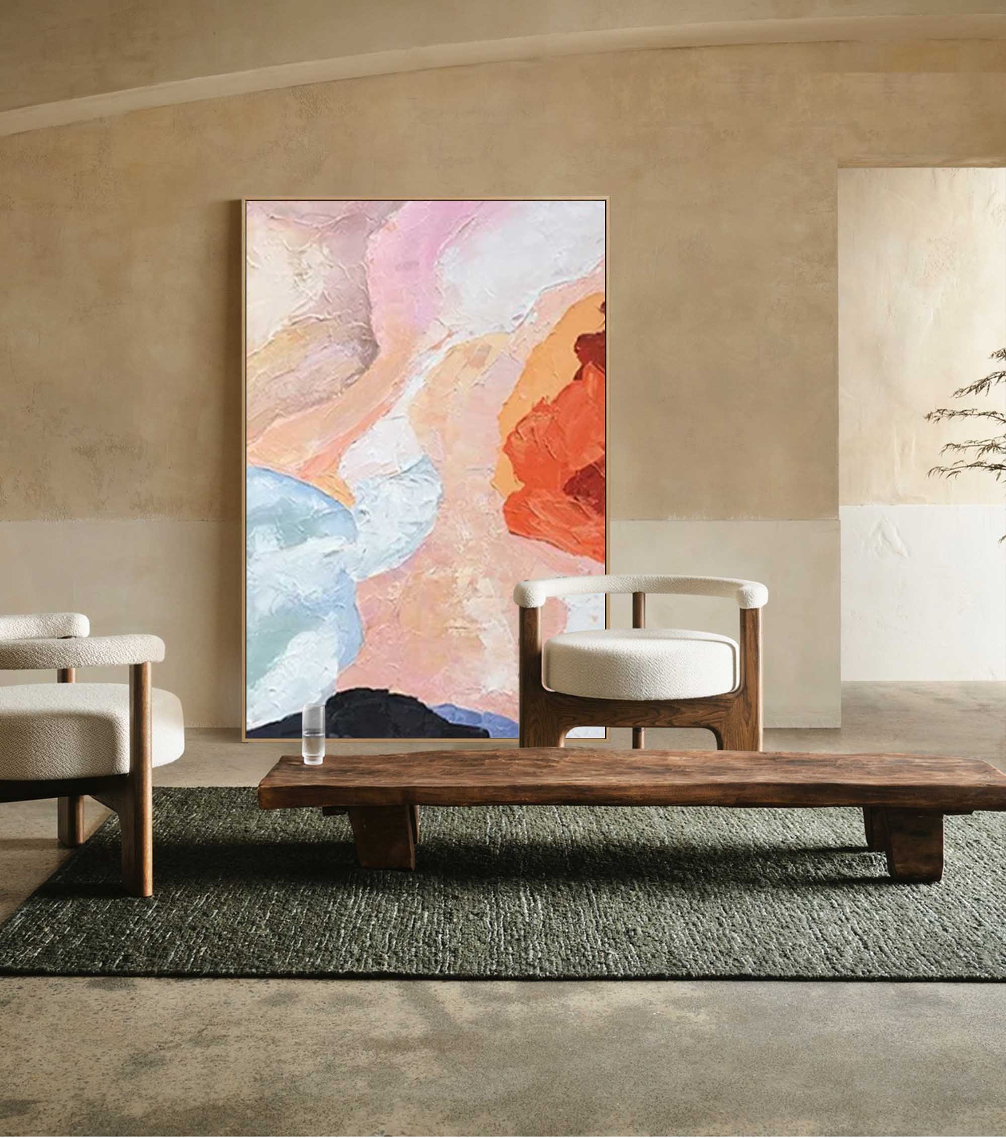 Wall Art Minimalist Modern Scandinavian Luxury