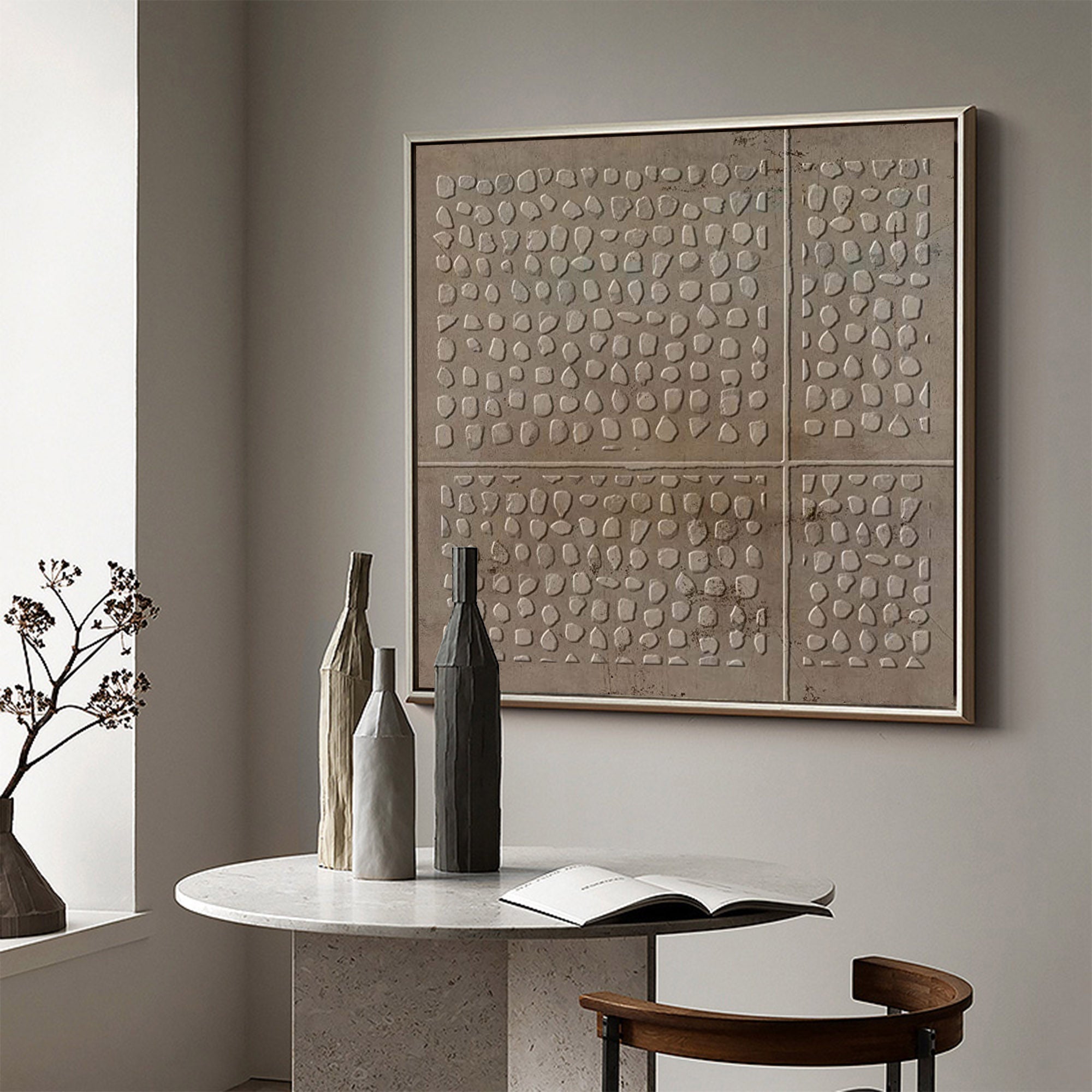 Wabi-Sabi Wall Art TX017 - Neutralighting