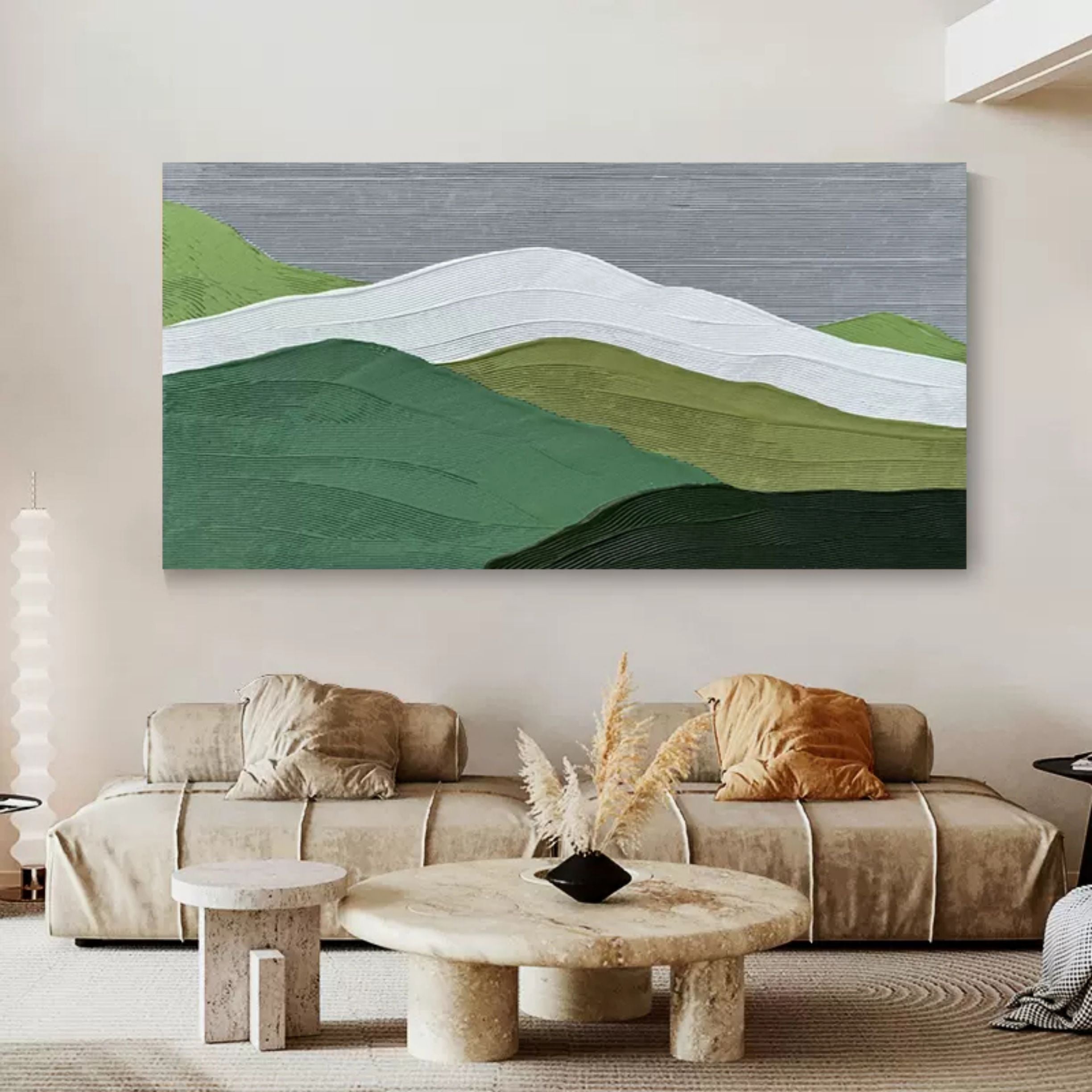 Plaster Art Texture Painting TX073 - Neutralighting