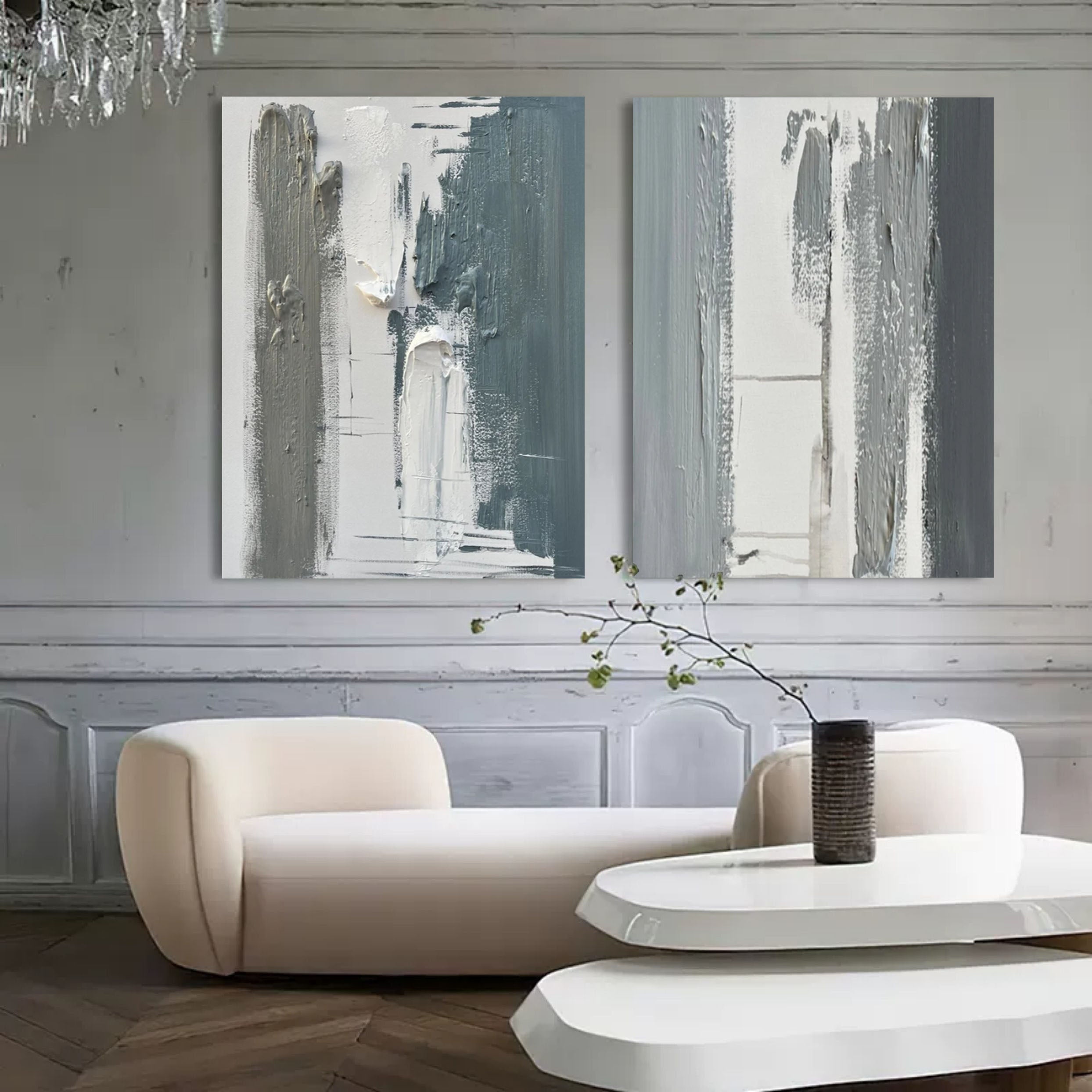 Wall Art Abstract Minimalist Zen Calm