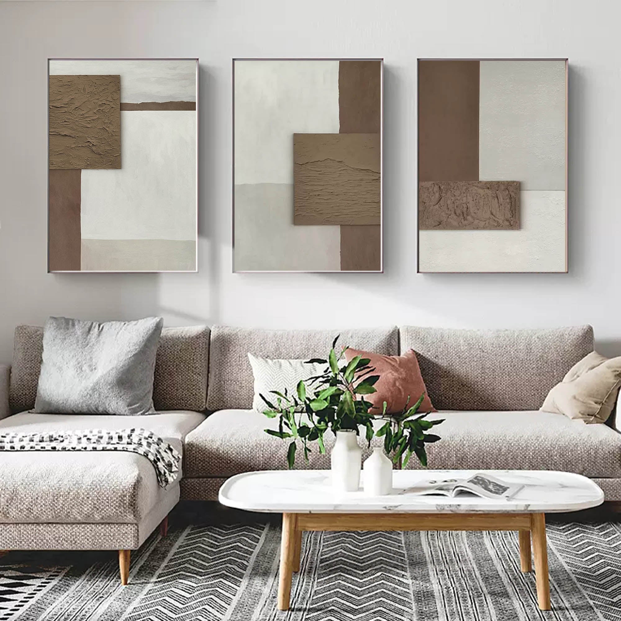 Wall Art Abstract Moody Abstract Modern