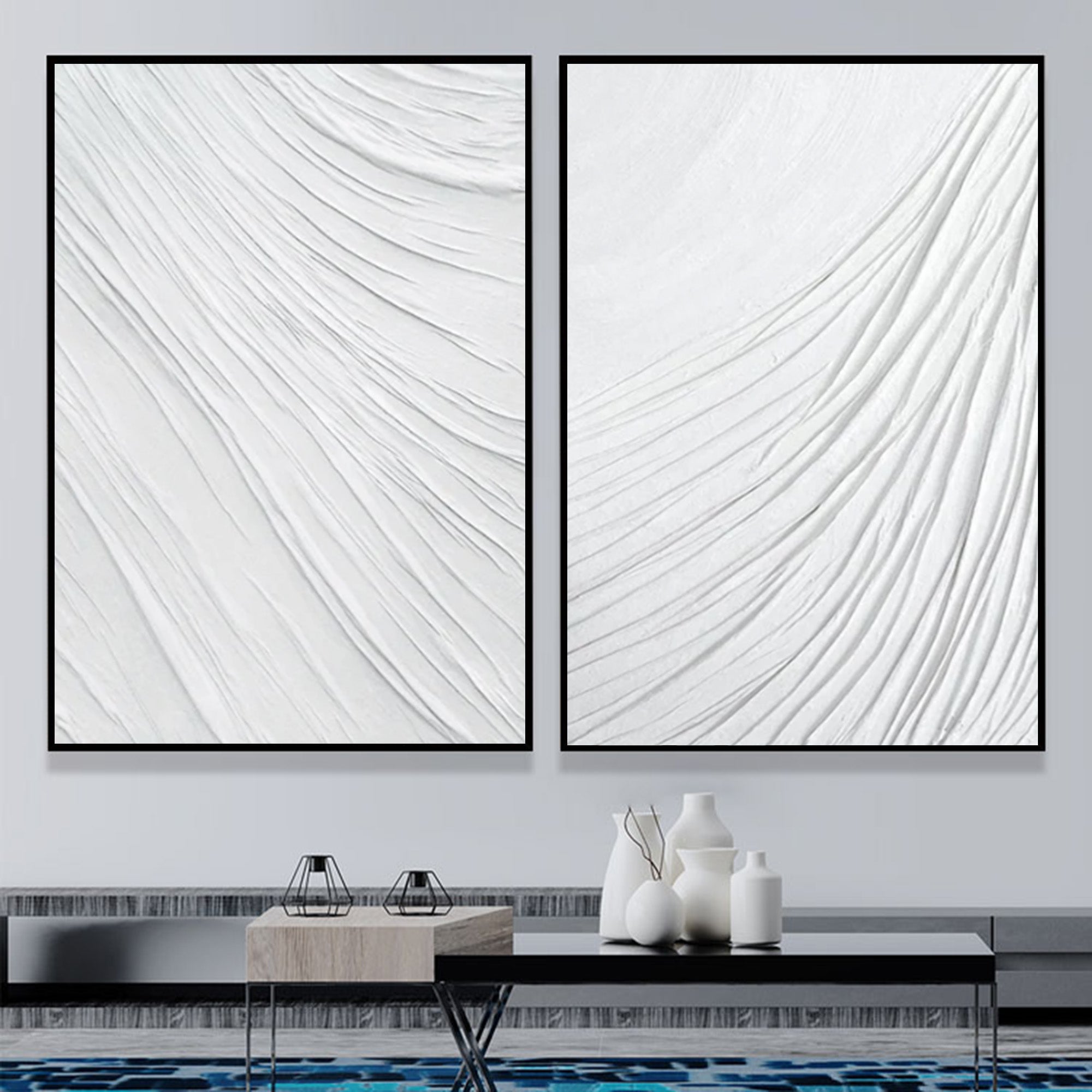 Abstract Painting Set Of 2 SP087 - Neutralighting