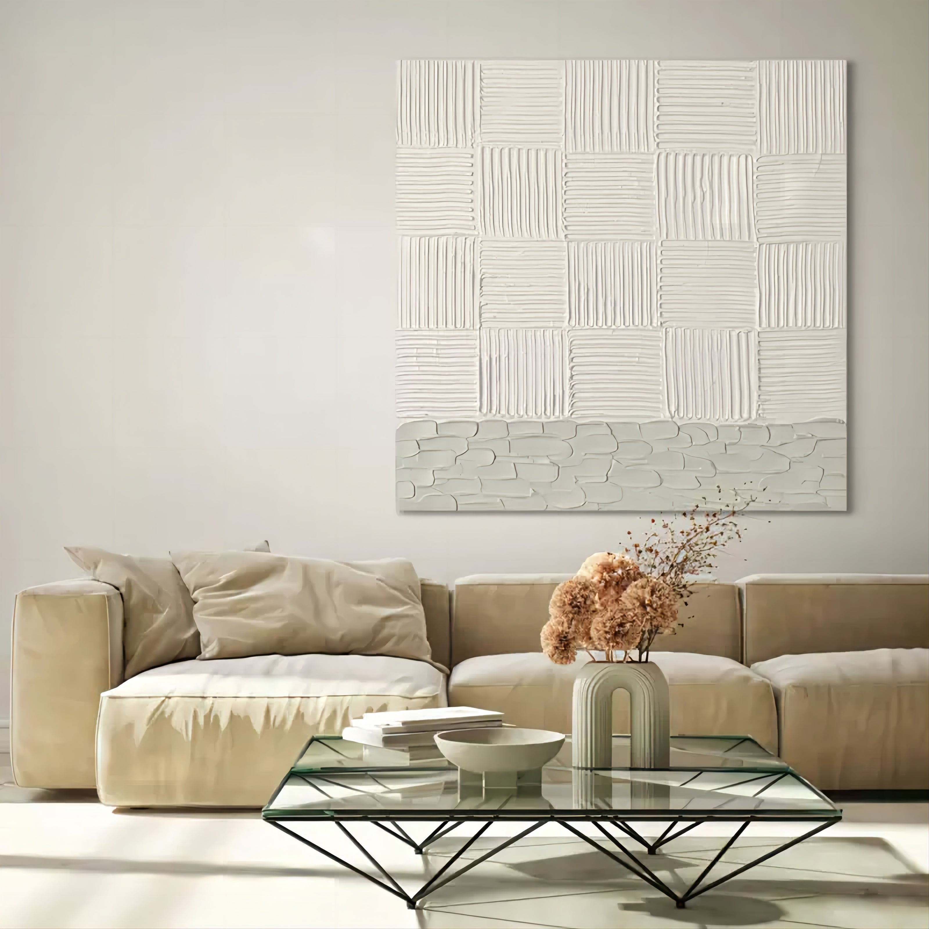 Wabi-Sabi Wall Art TX048 - Neutralighting