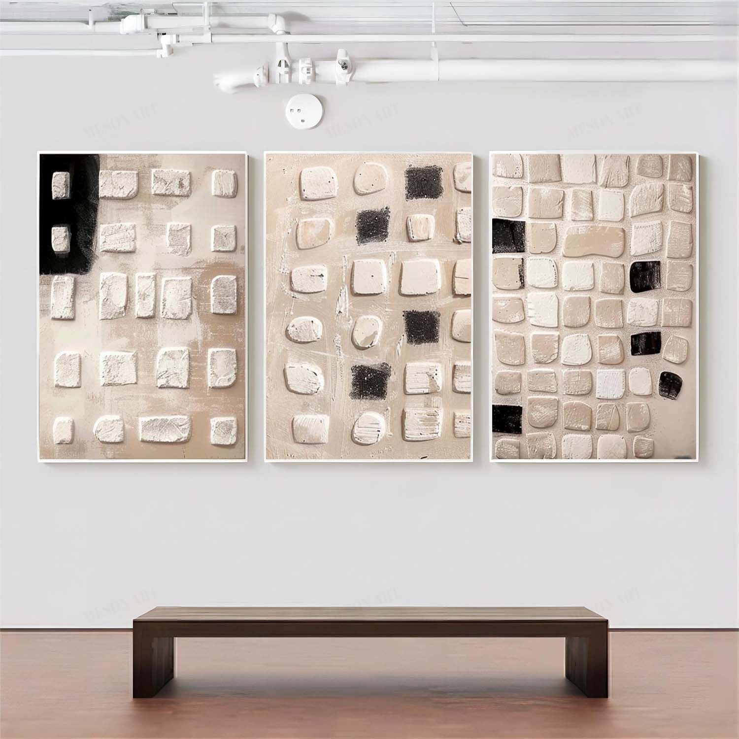 Abstract Painting Set of 3 SP162 - Neutralighting