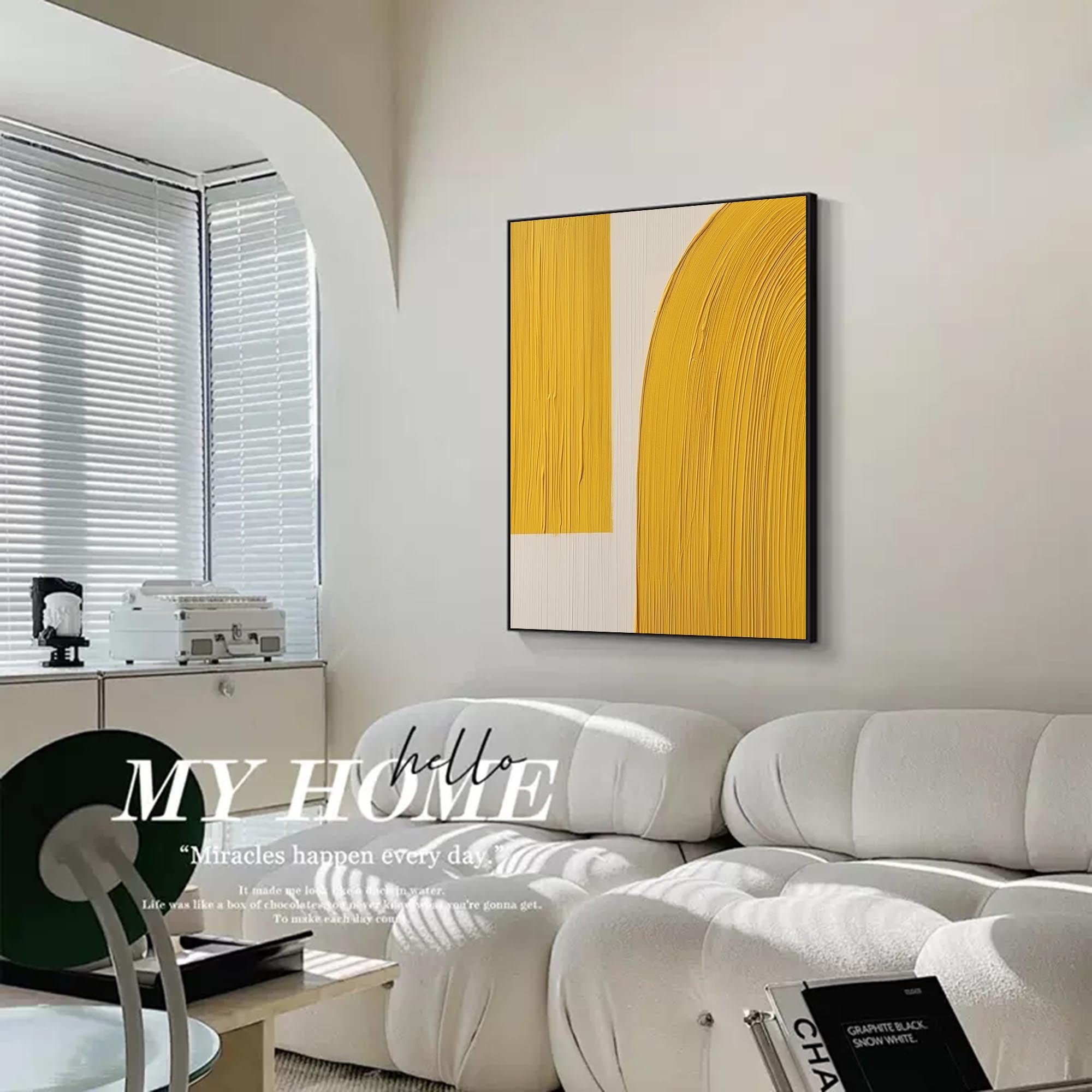 Wall Art Minimalist Contemporary Serene Calm