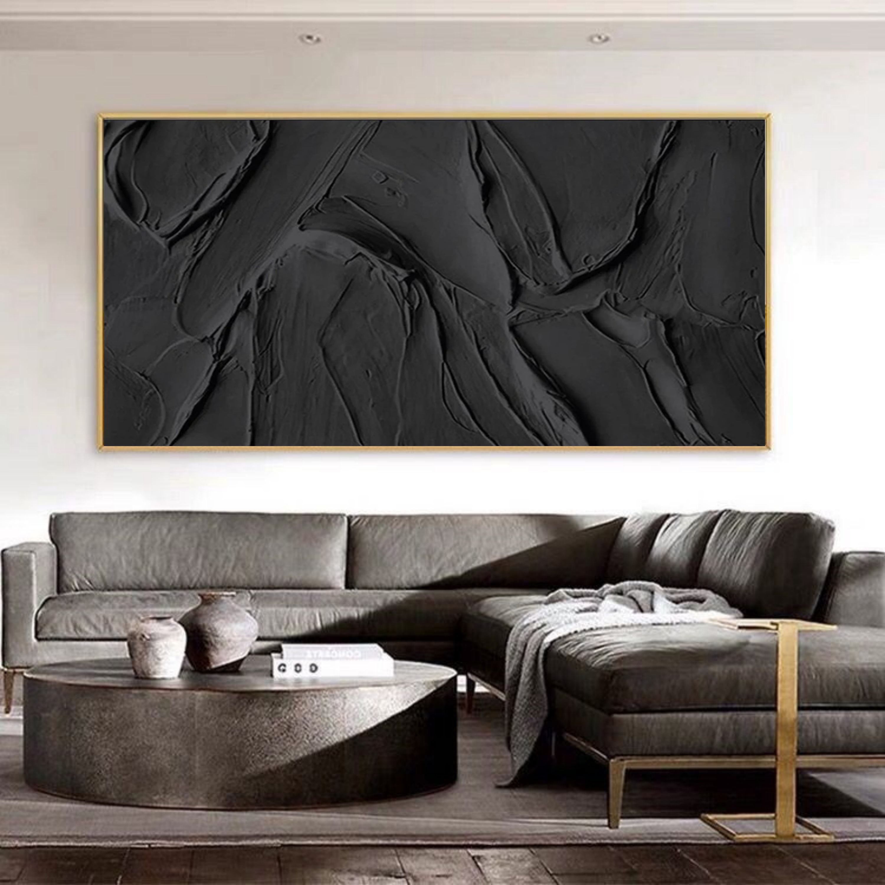 Plaster Art Texture Painting SG043 - Neutralighting