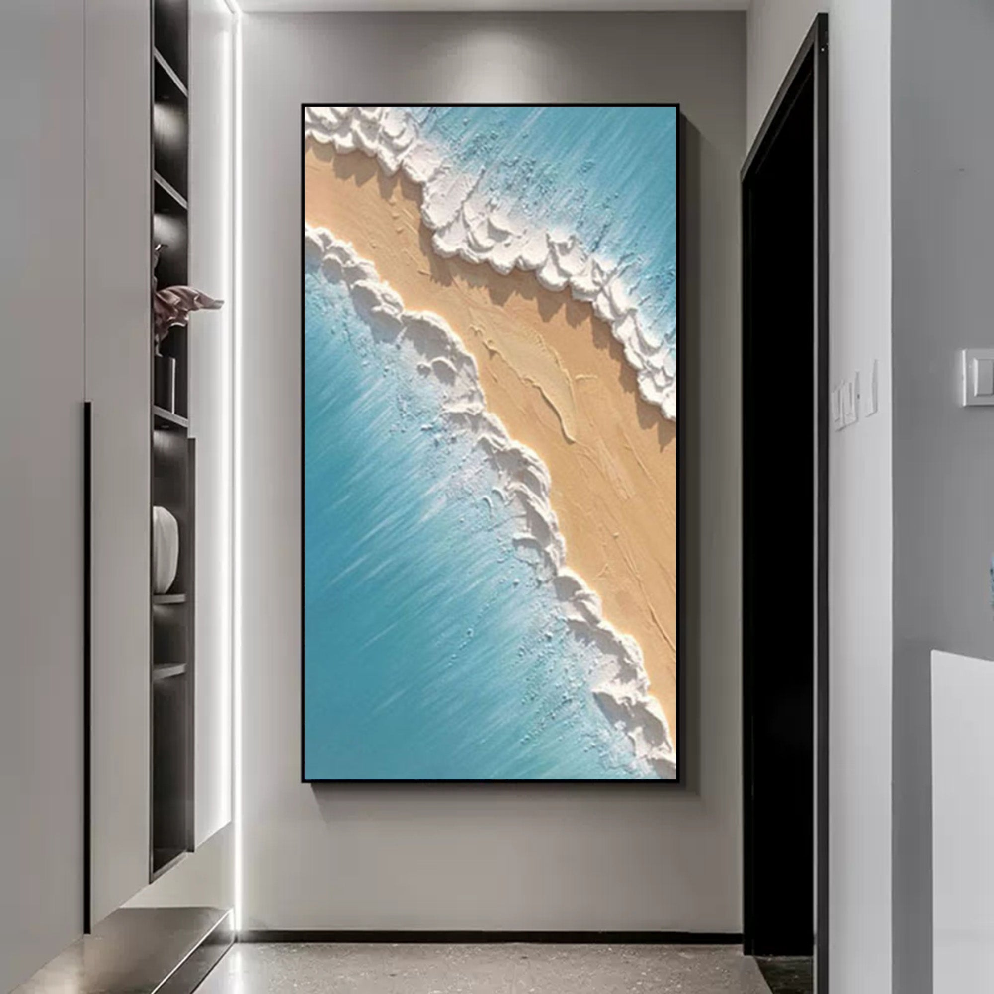 Plaster Art Texture Painting SG025 - Neutralighting