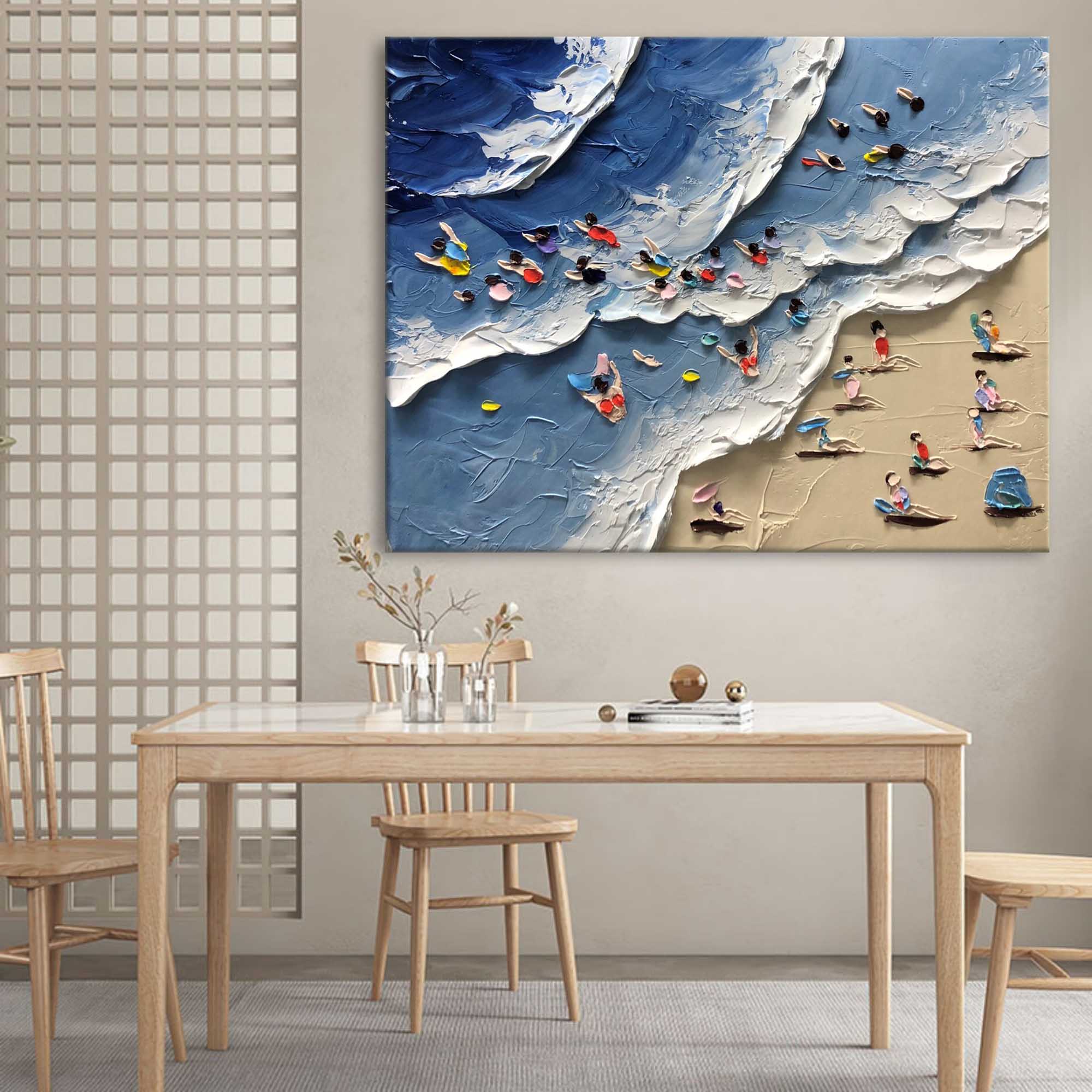 Plaster Art Texture Painting SG209 - Neutralighting