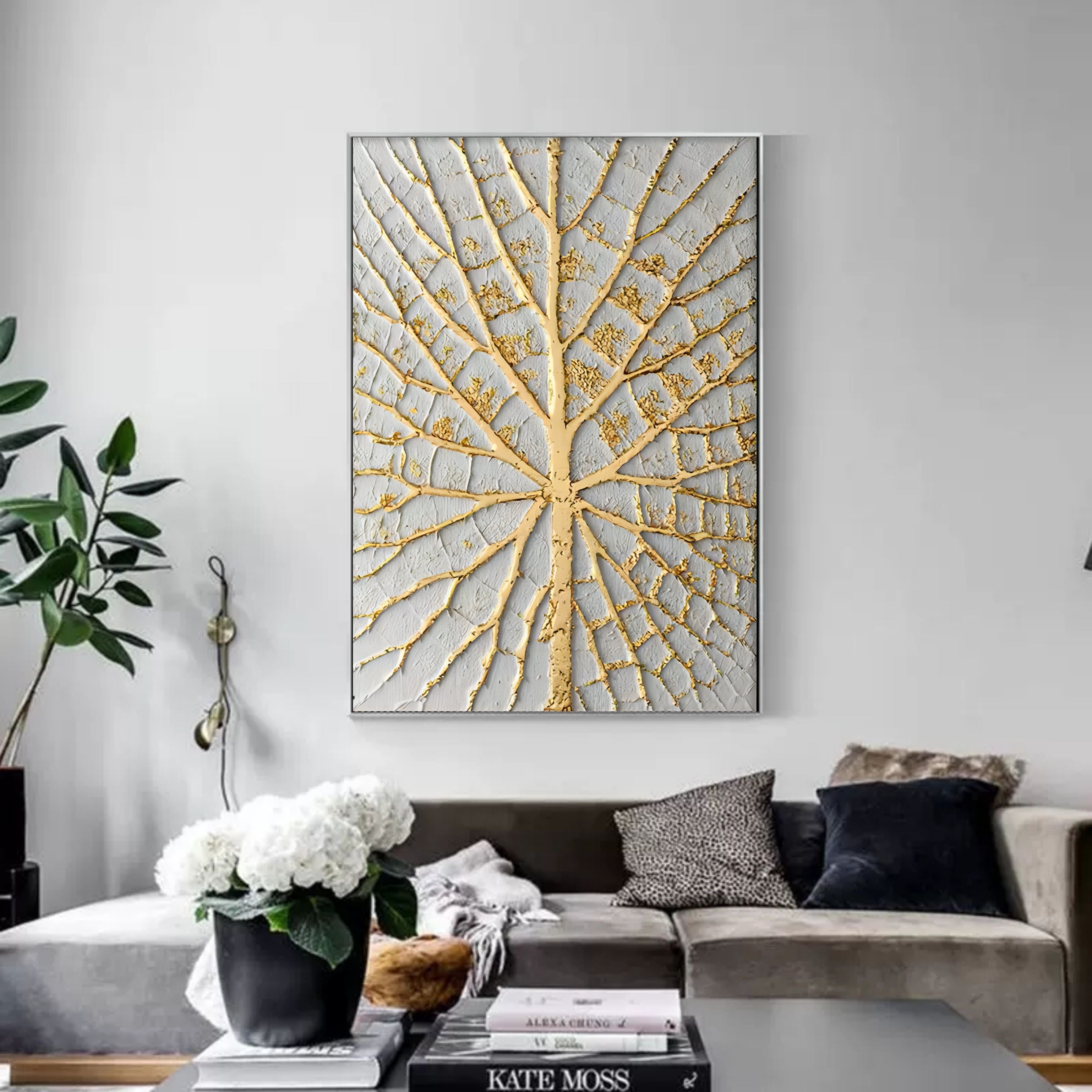 Plaster Art Texture Painting SG029 - Neutralighting