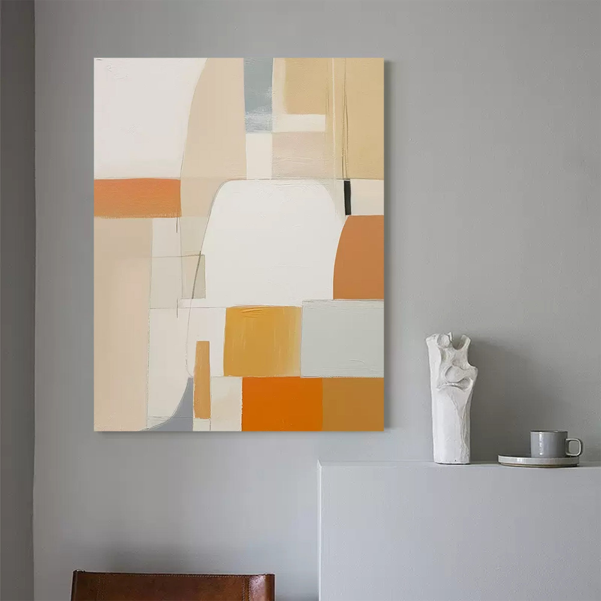 Wall Art Geometric Modern Organic