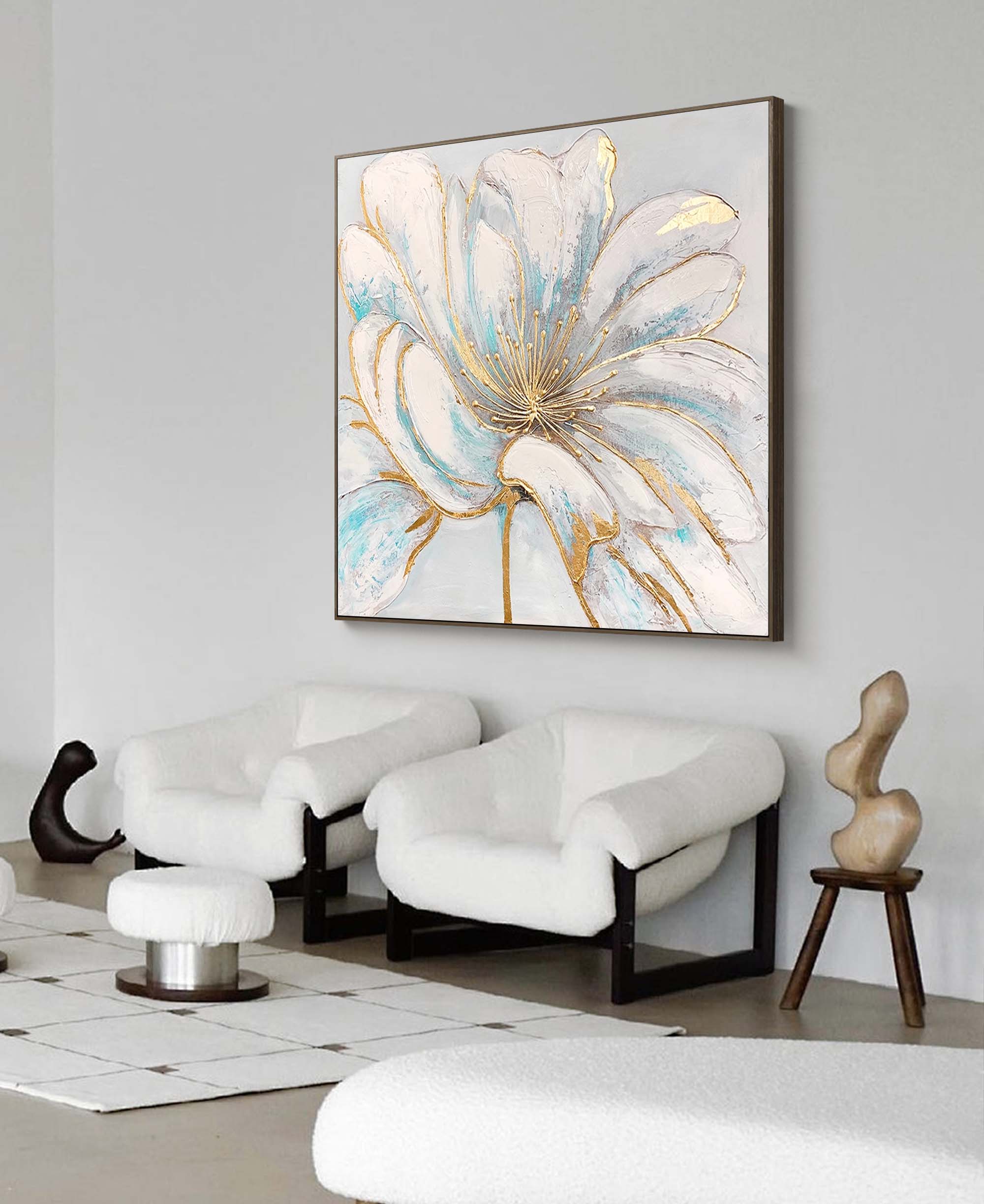 Flower Canvas Art FL017 - Neutralighting
