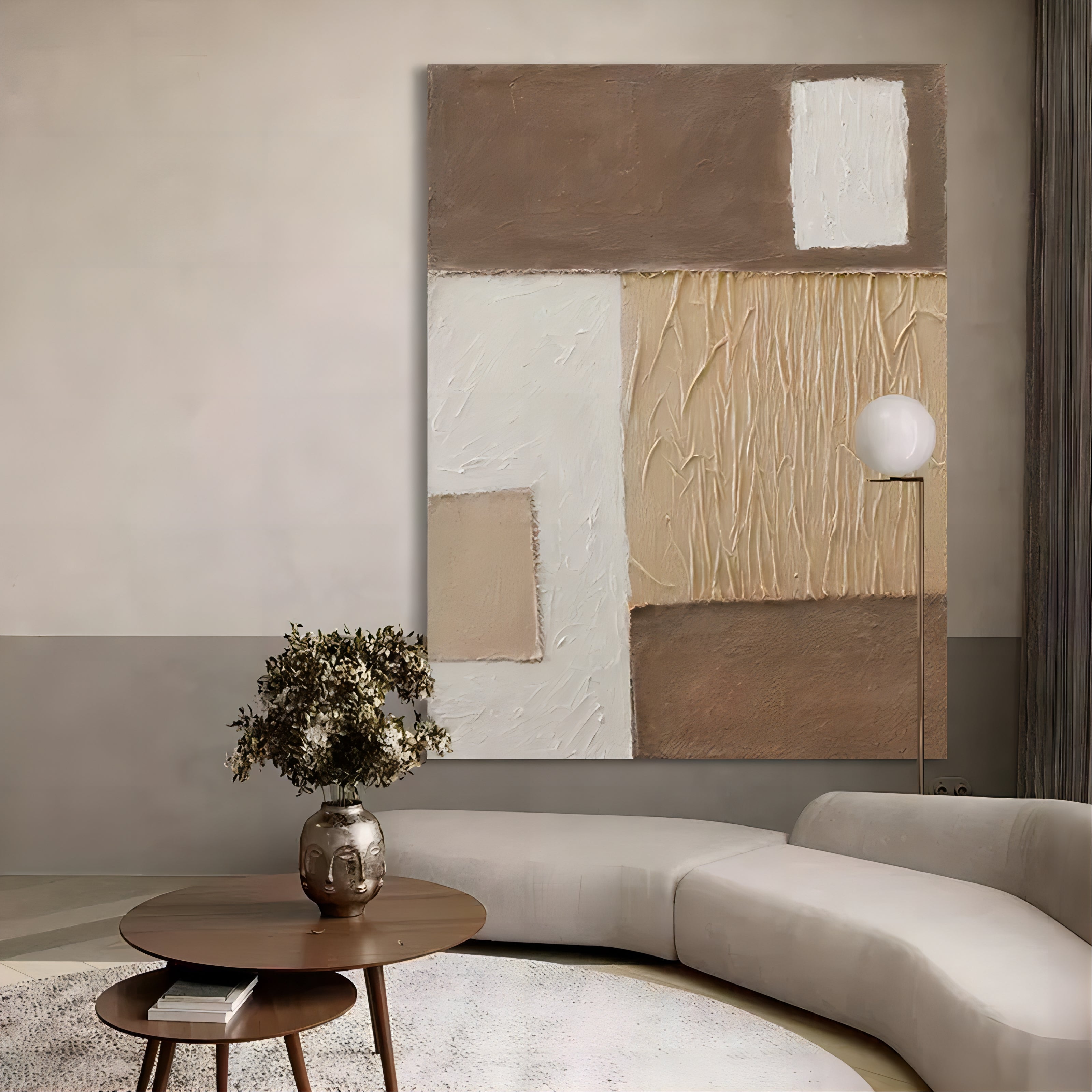 Wabi-Sabi Wall Art TX044 - Neutralighting