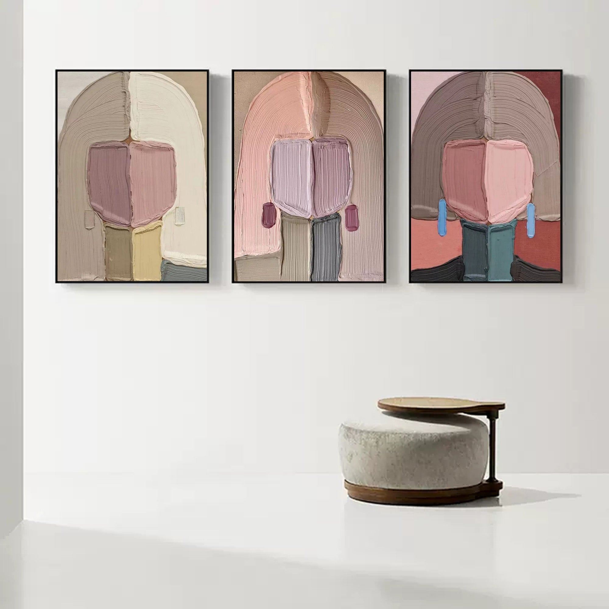 Abstract Painting Set of 3 SP085 - Neutralighting