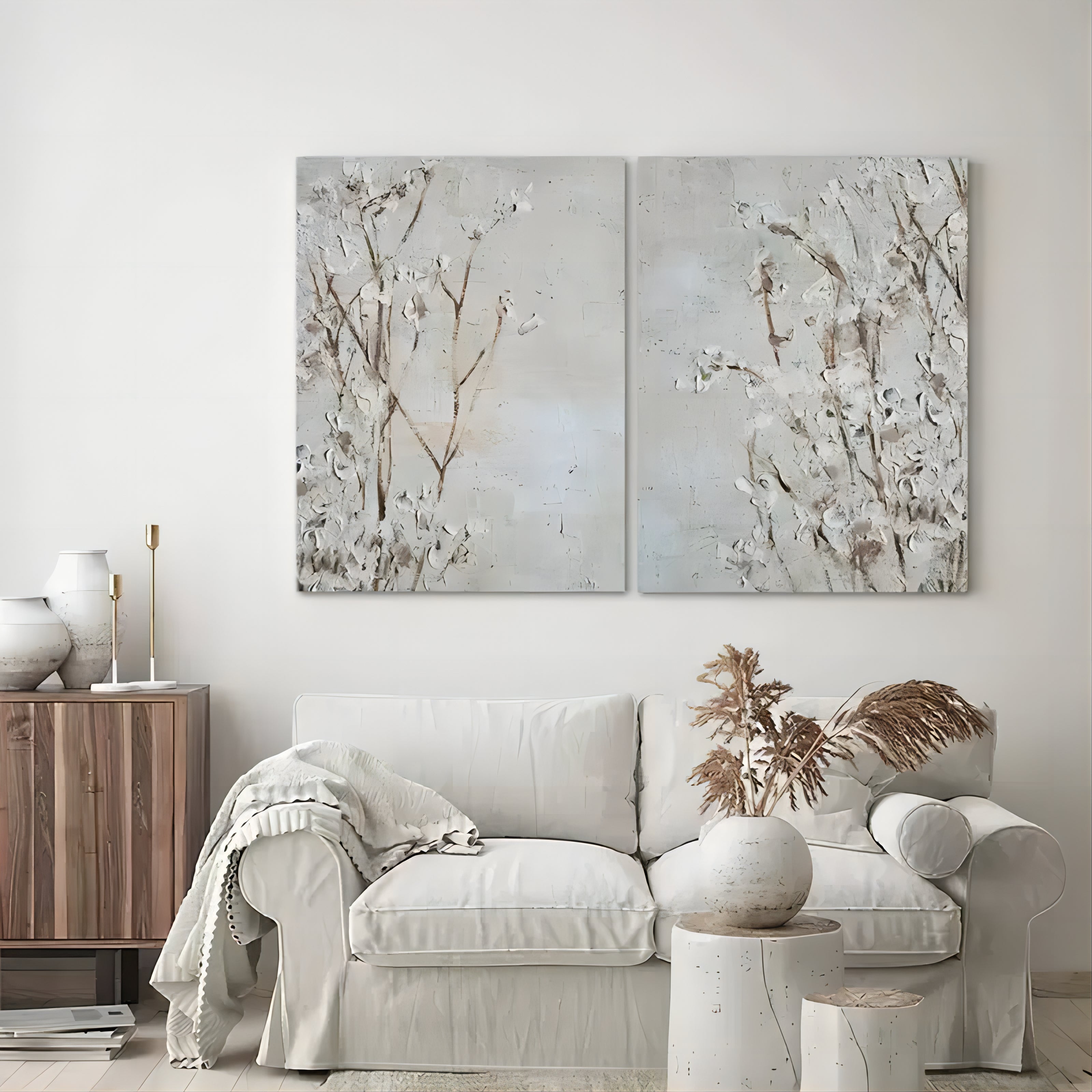 Wabi-Sabi Wall Art TX061 - Neutralighting