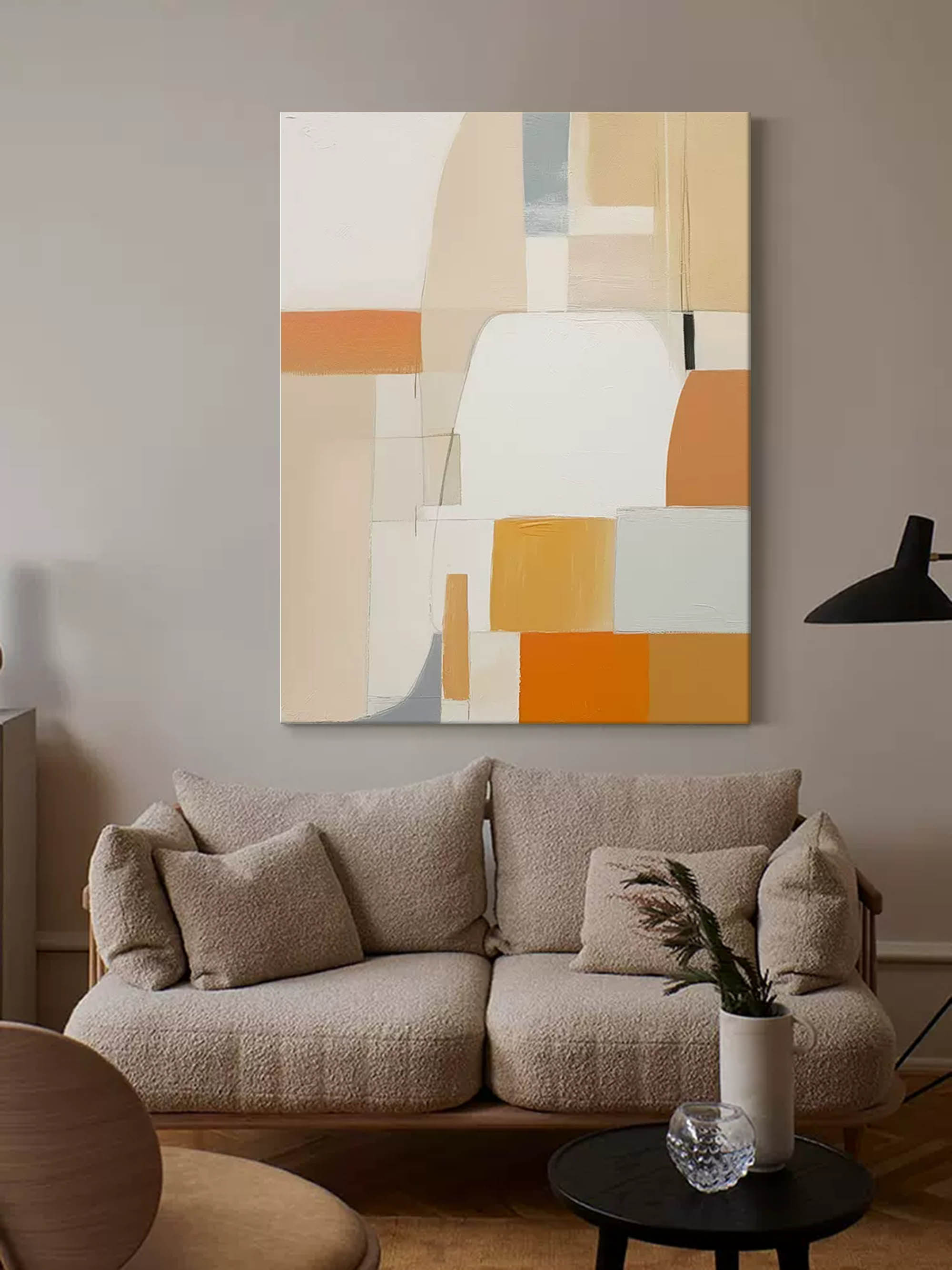 Wall Art Geometric Modern Organic