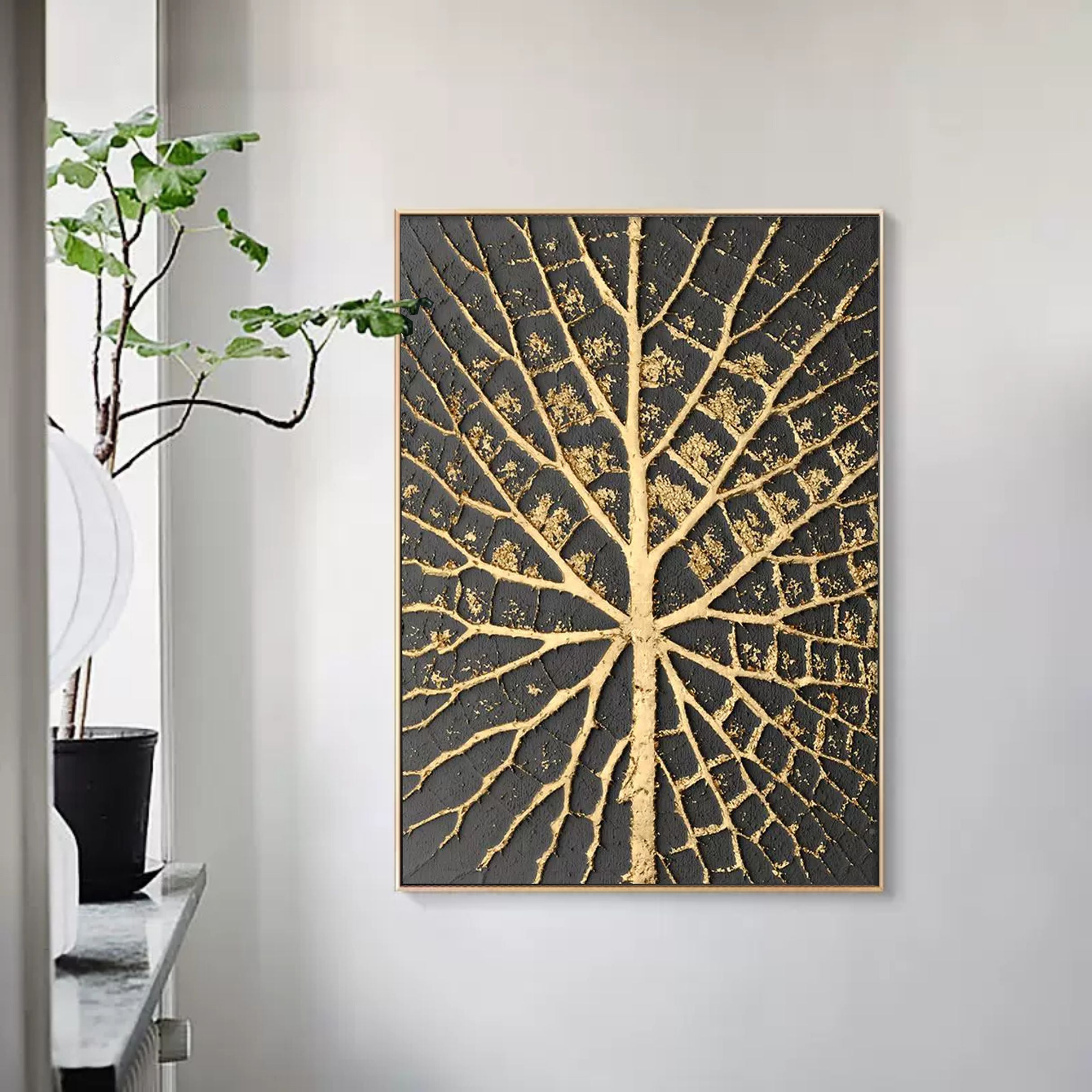 Plaster Art Texture Painting SG027 - Neutralighting