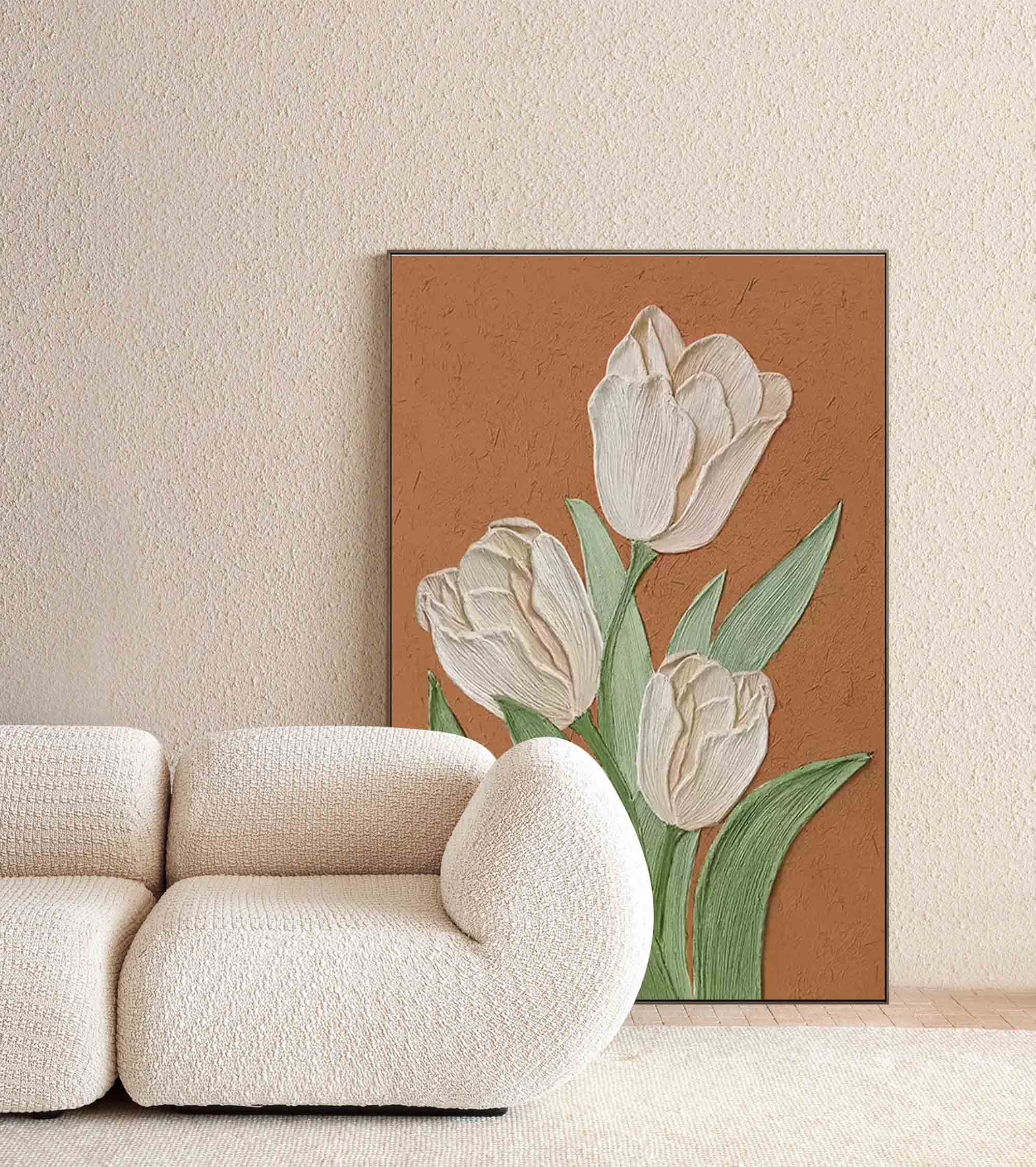 Flower Canvas Art FL013 - Neutralighting