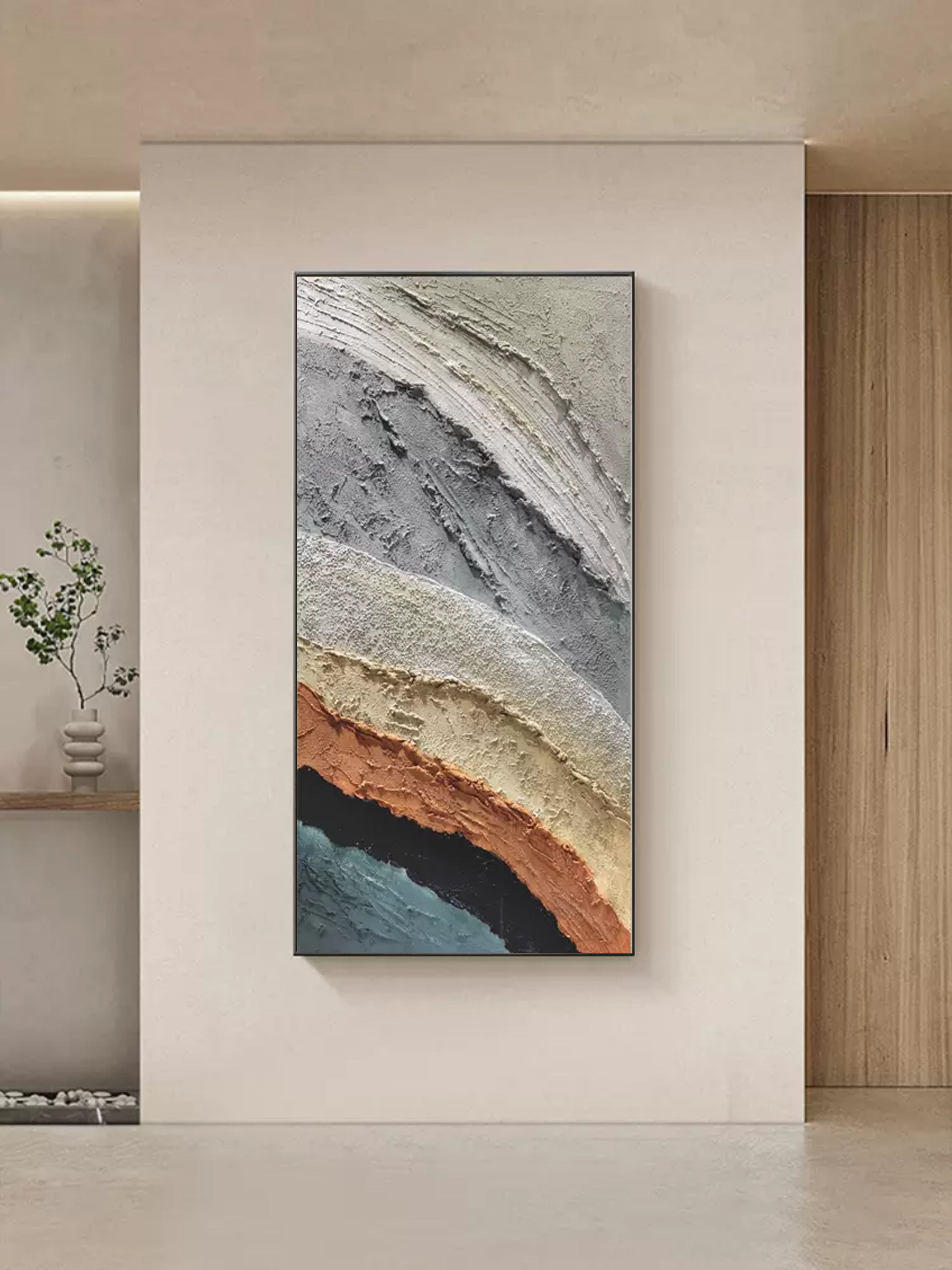 Plaster Art Texture Painting SG057 - Neutralighting
